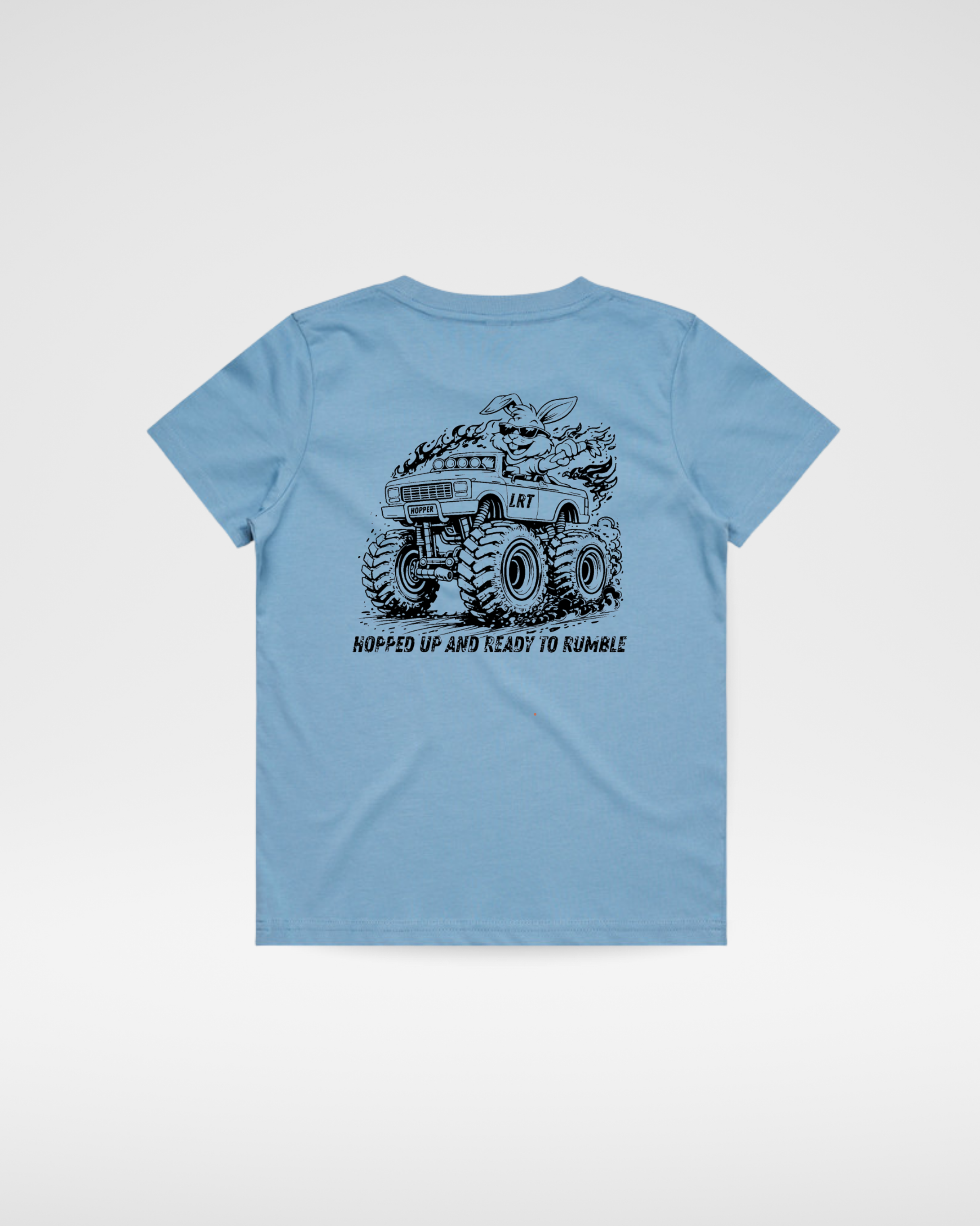 THE EGGSLAYER TEE - CLOUD BLUE