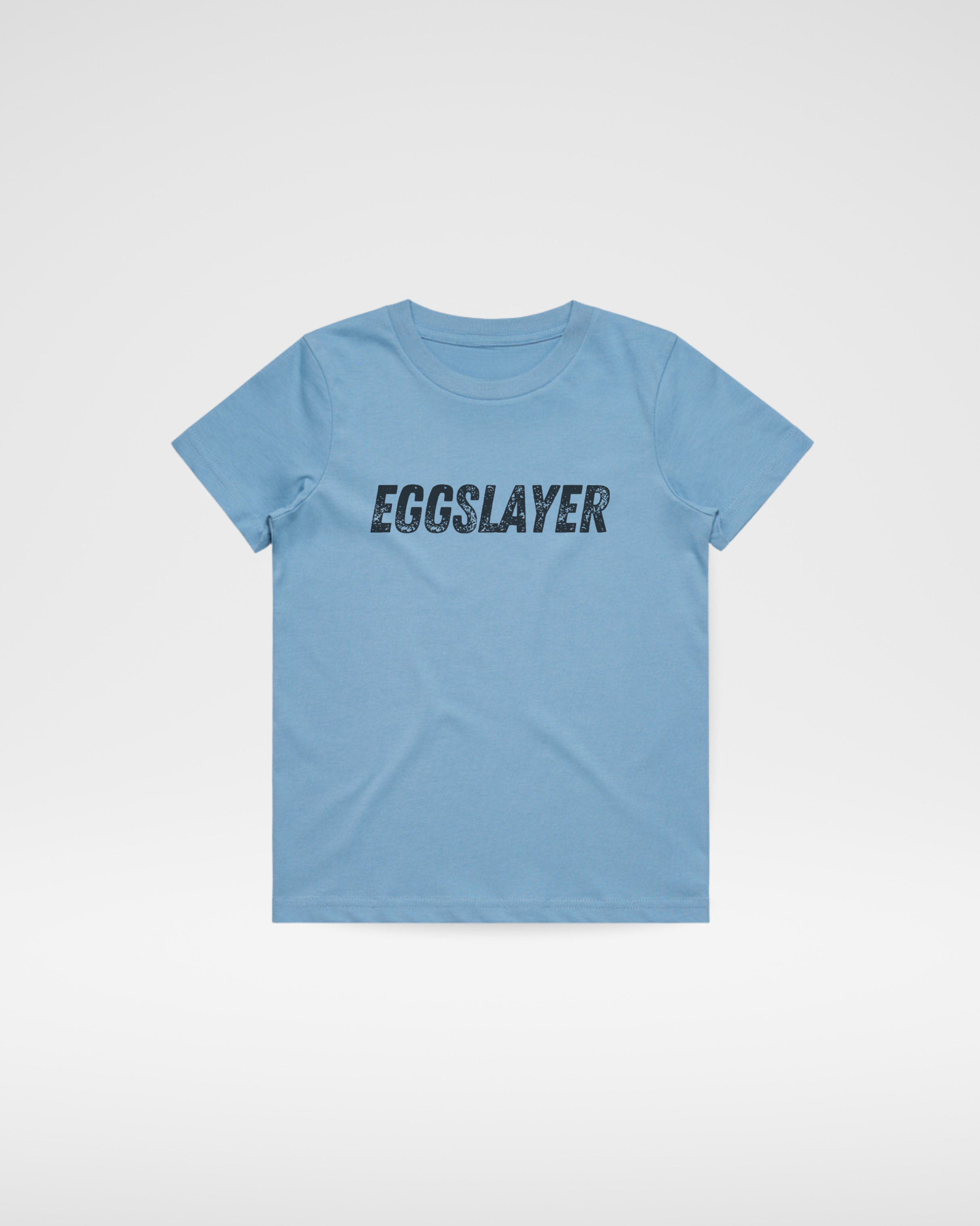 THE EGGSLAYER TEE - CLOUD BLUE