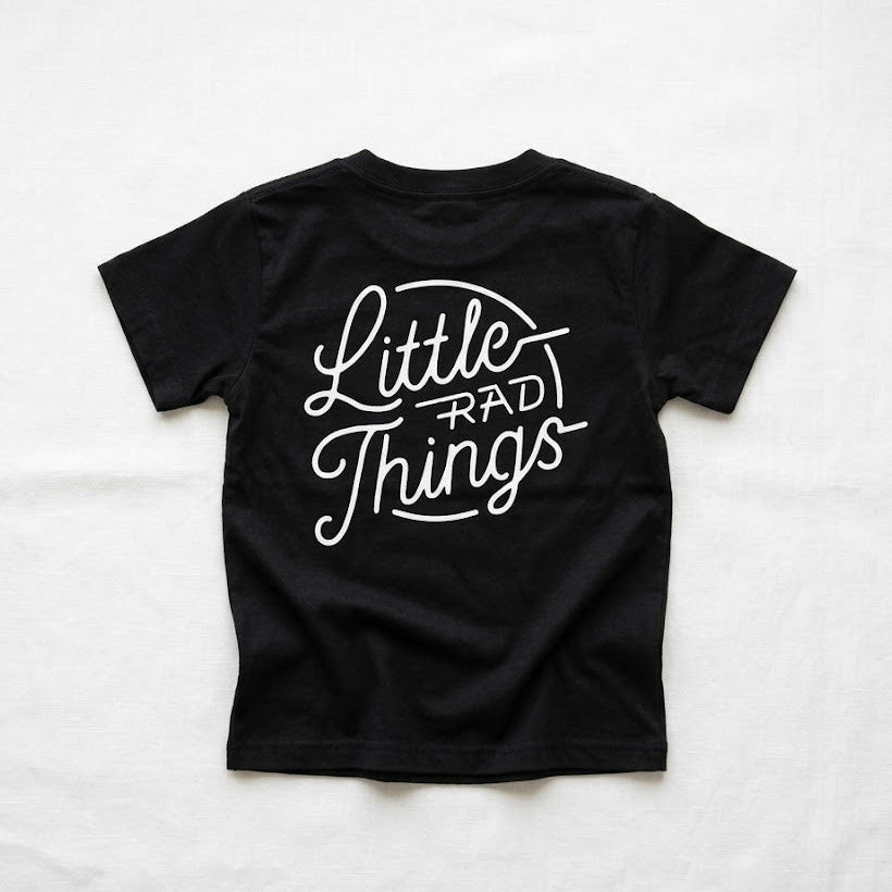 RAD CIRCLE LOGO TEE - BLACK