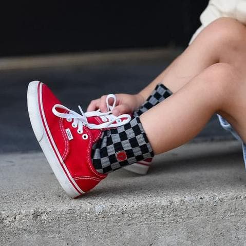 3 - PACK "CHECK THE VOLTS" SOCKS - LITTLE RAD THINGS