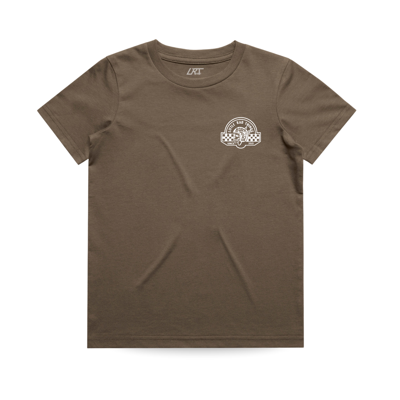 TIL DEATH DO WE RIDE TEE - BROWN