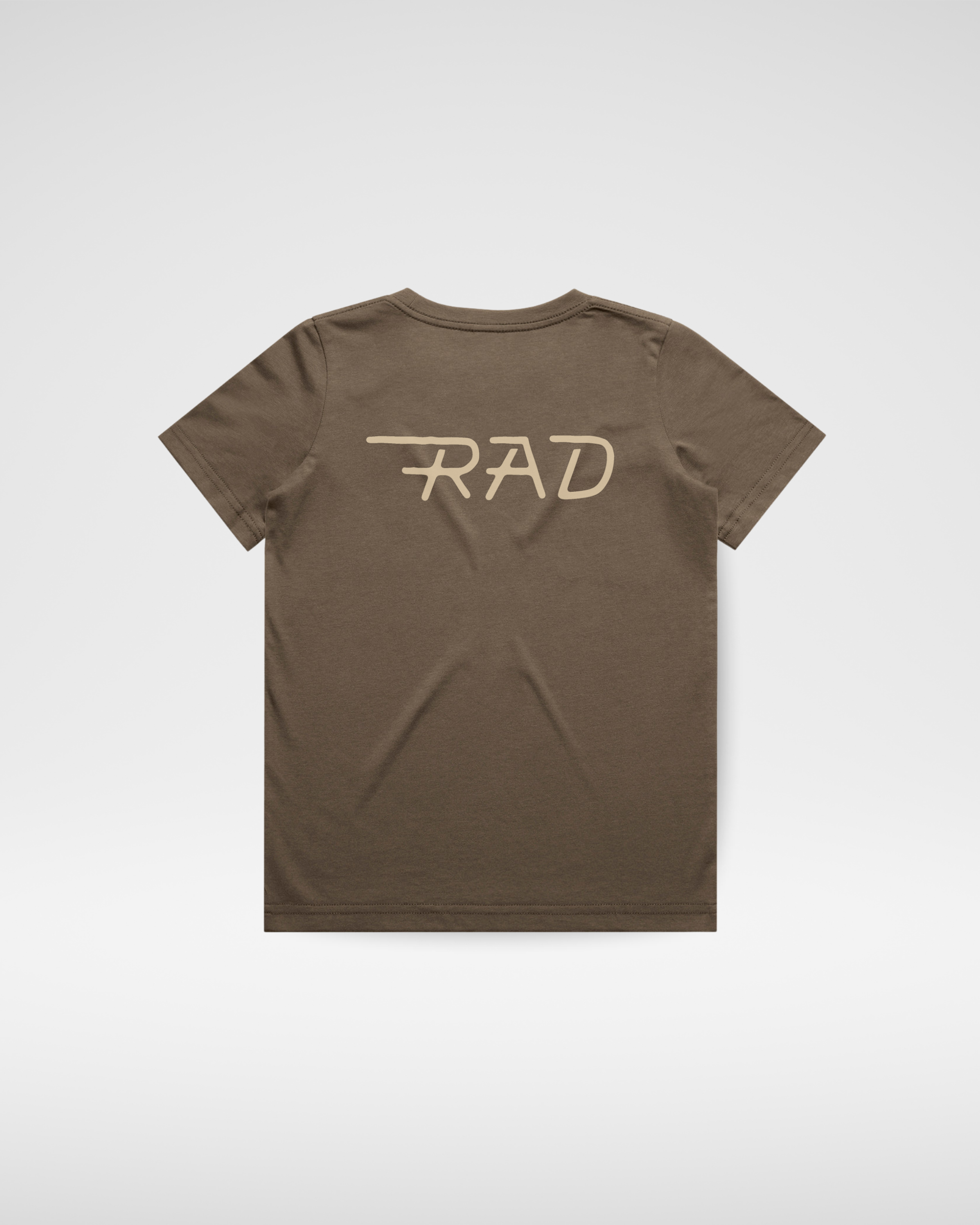 THE RAD TEE - BROWN