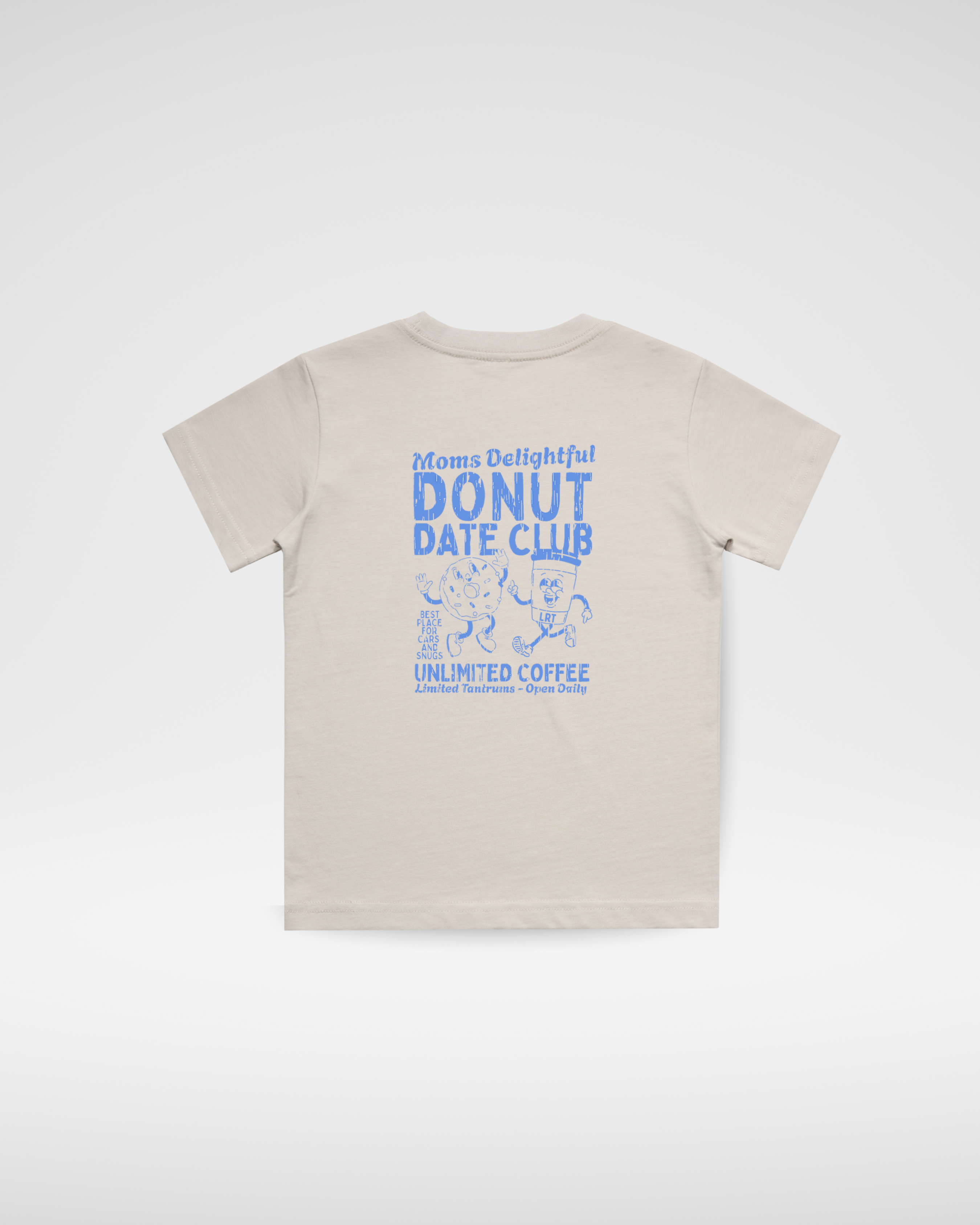 MOMS DONUT DATE CLUB TEE - CREAM
