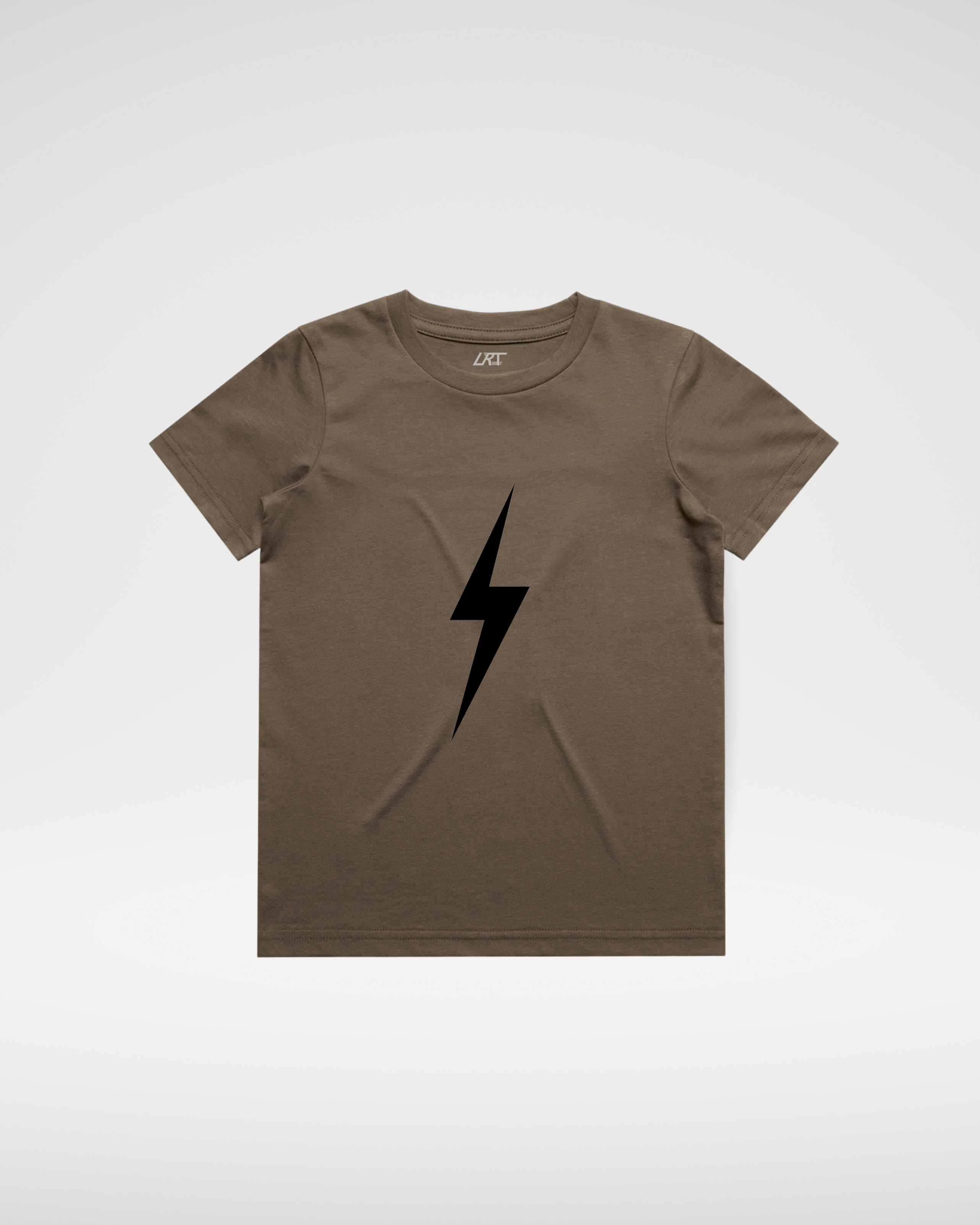 BLACK BOLT TEE - BROWN