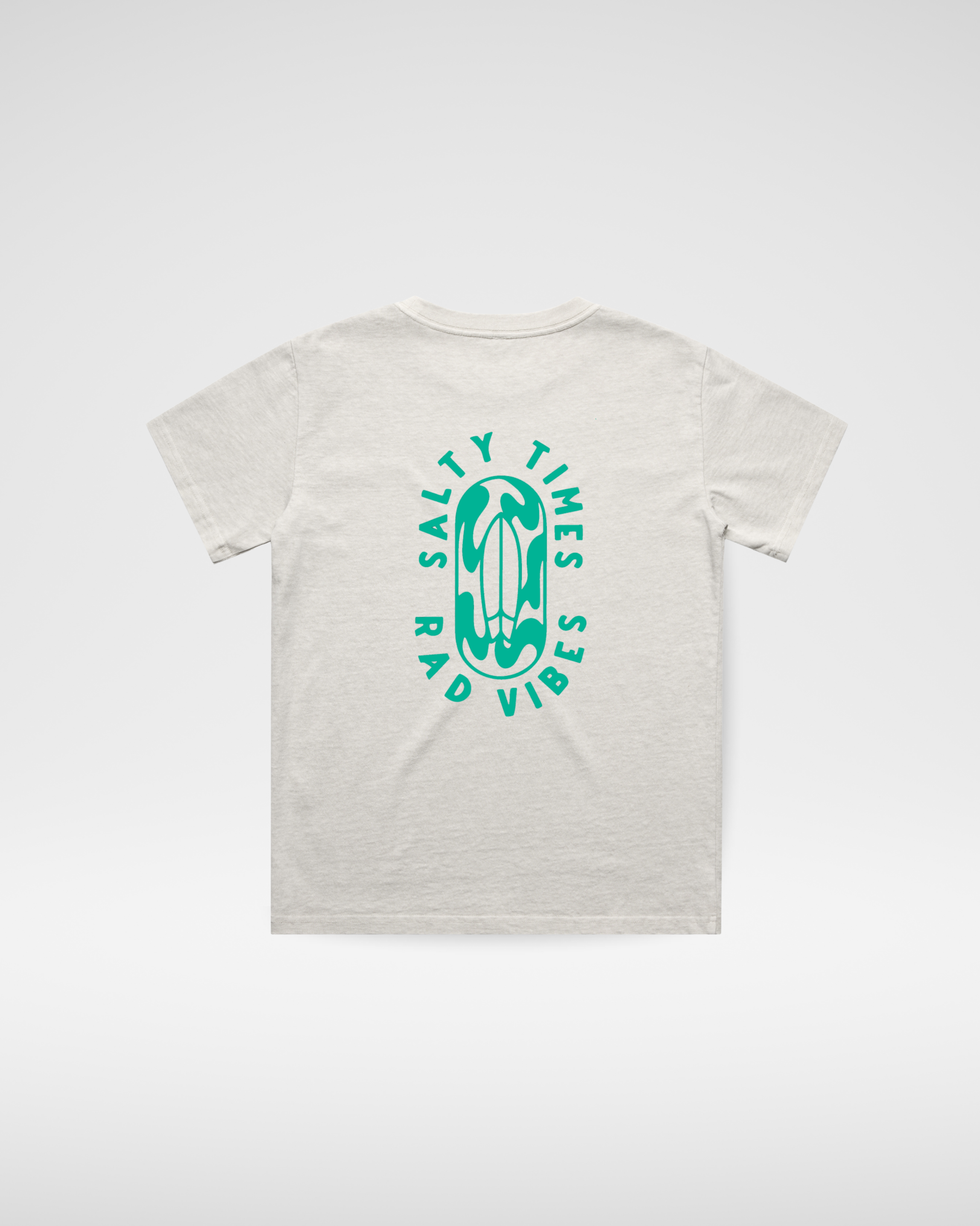 SALTY TIMES TEE - CREAM