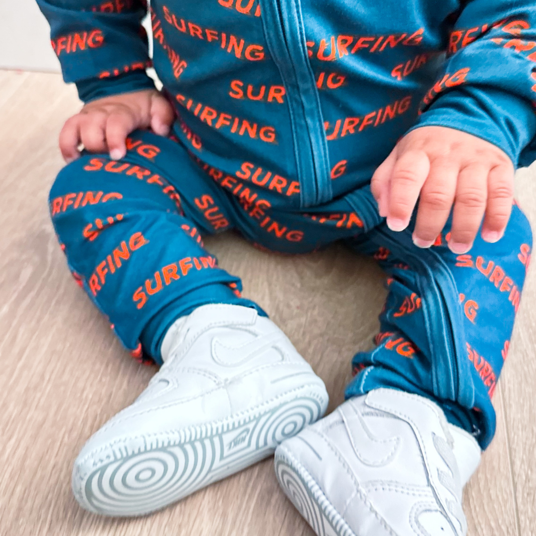 Pipeline Dreams - One Piece Sleepwear - Little Rad Things - Pajamas For Babies