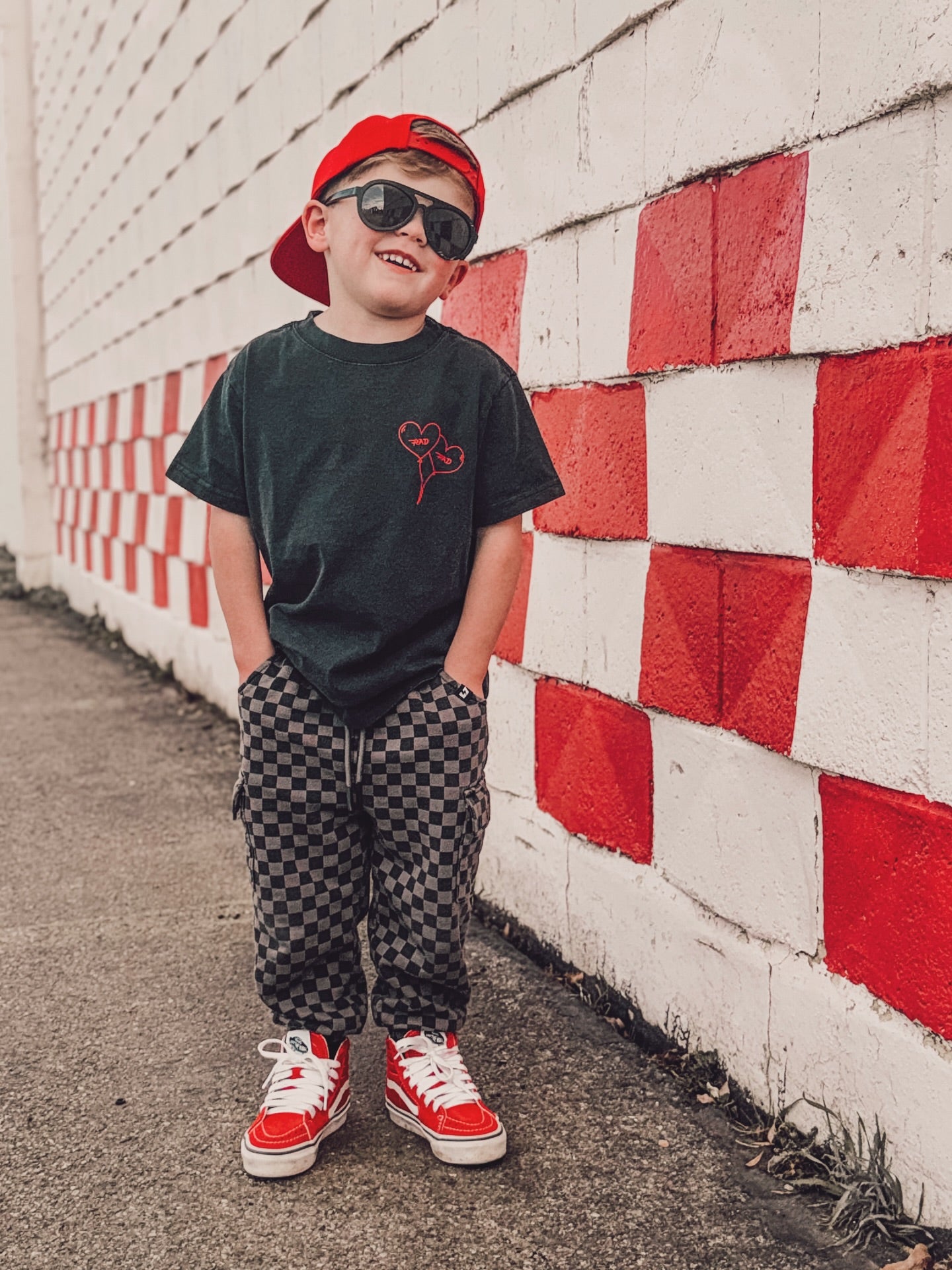 THE LOVE BUG CLUB TEE - FADED BLACK