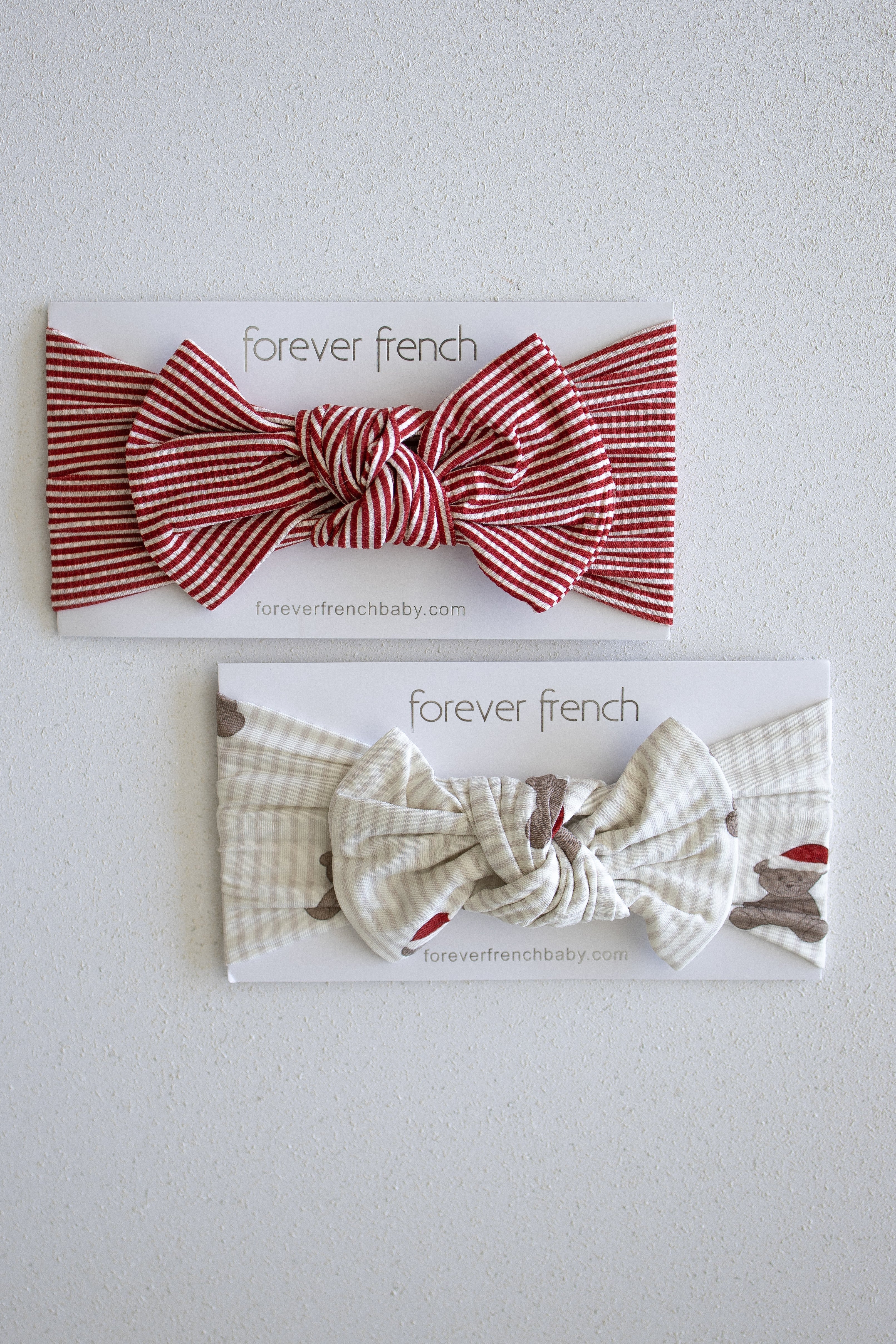 Bamboo Head Wrap | Santa Teddy
