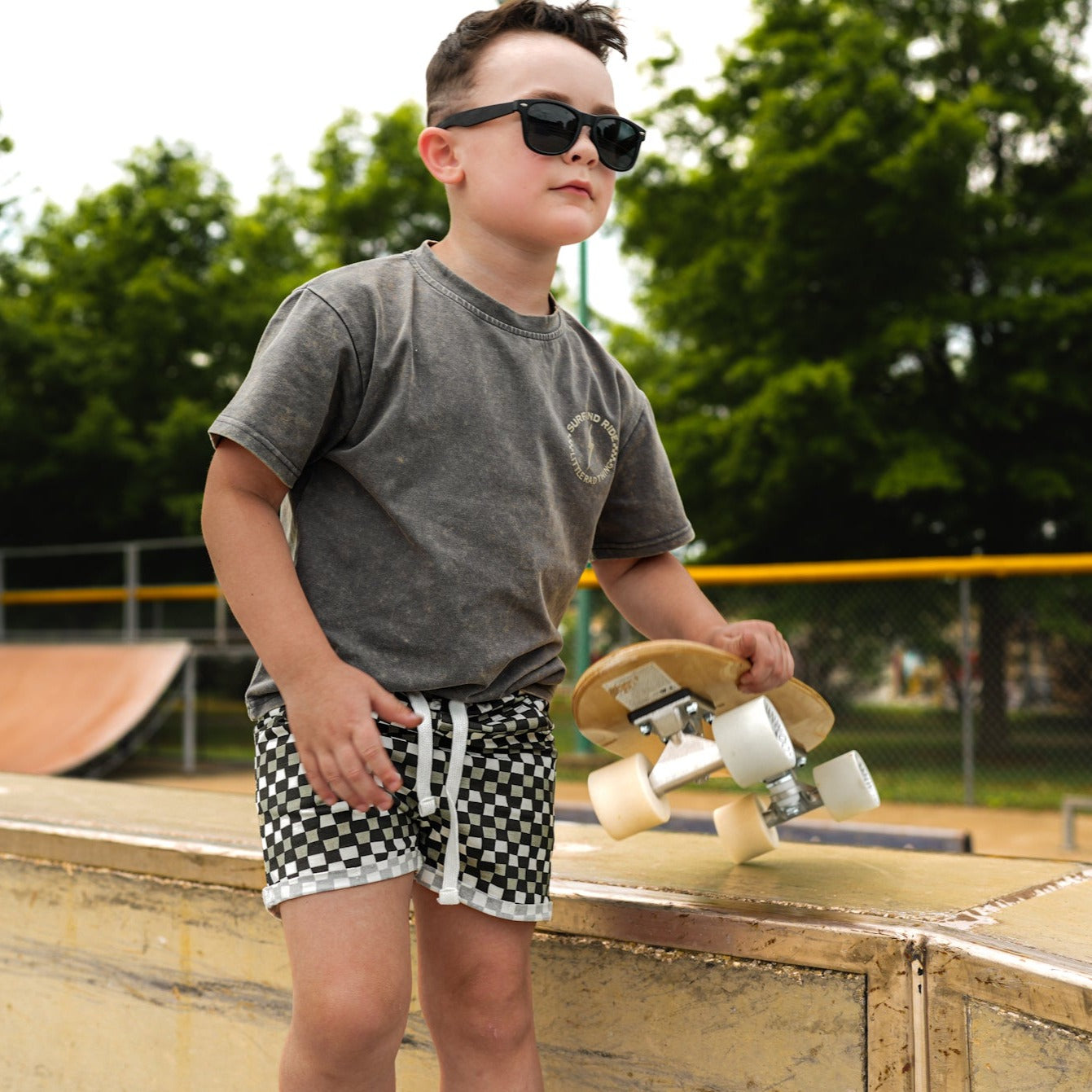 Boys Drawstring Shorts - Little Rad Things