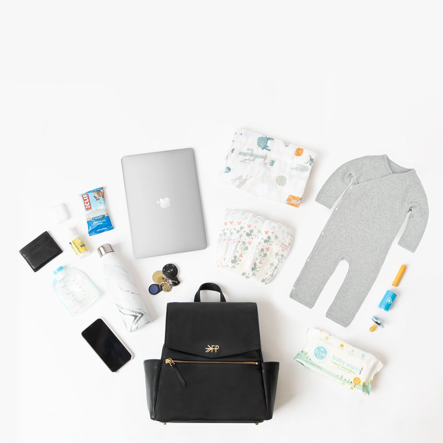 Ebony Mini Classic Diaper Bag II