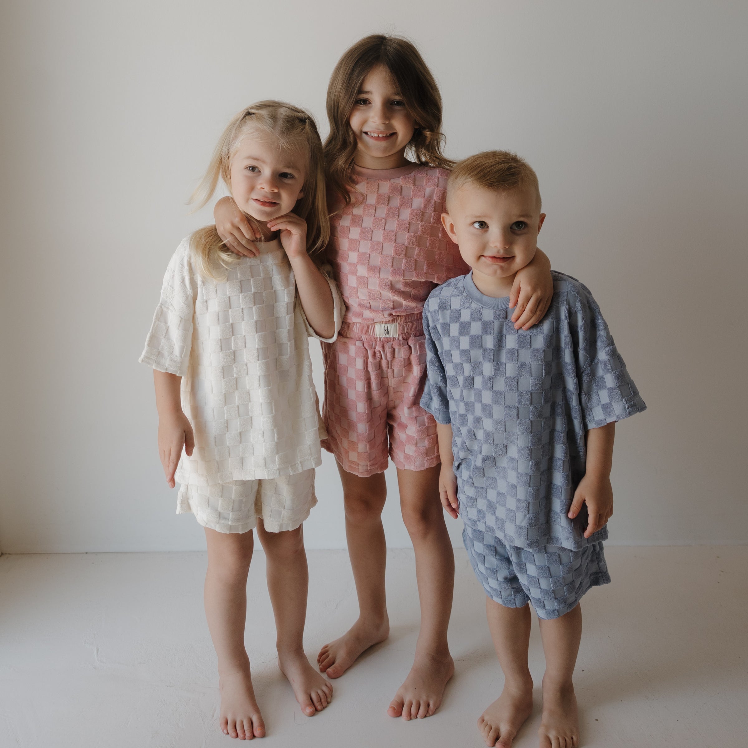 Child Terry Short Set | Coconut Milk