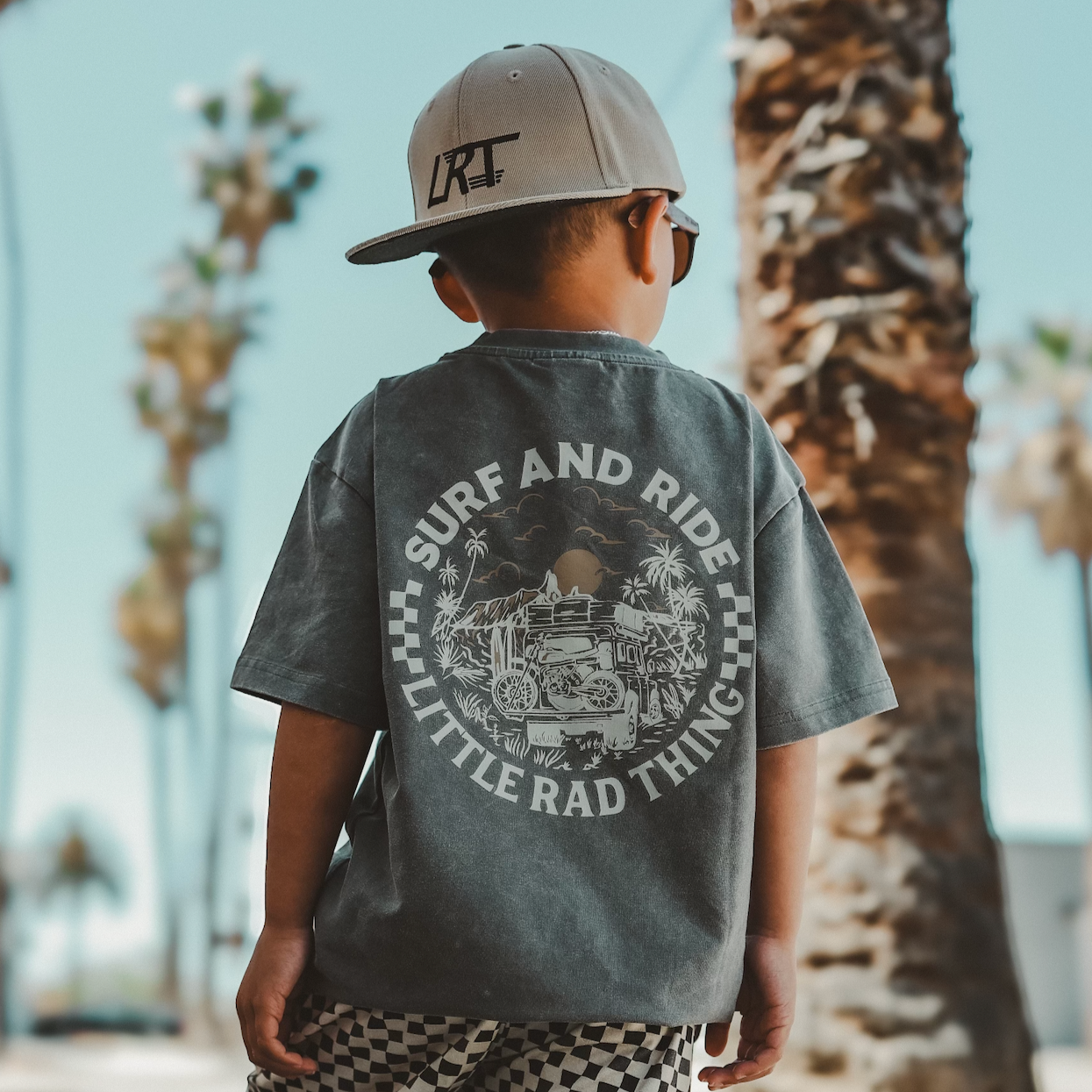 THE SURF N RIDE TEE - Graphic Tees for Toddlers