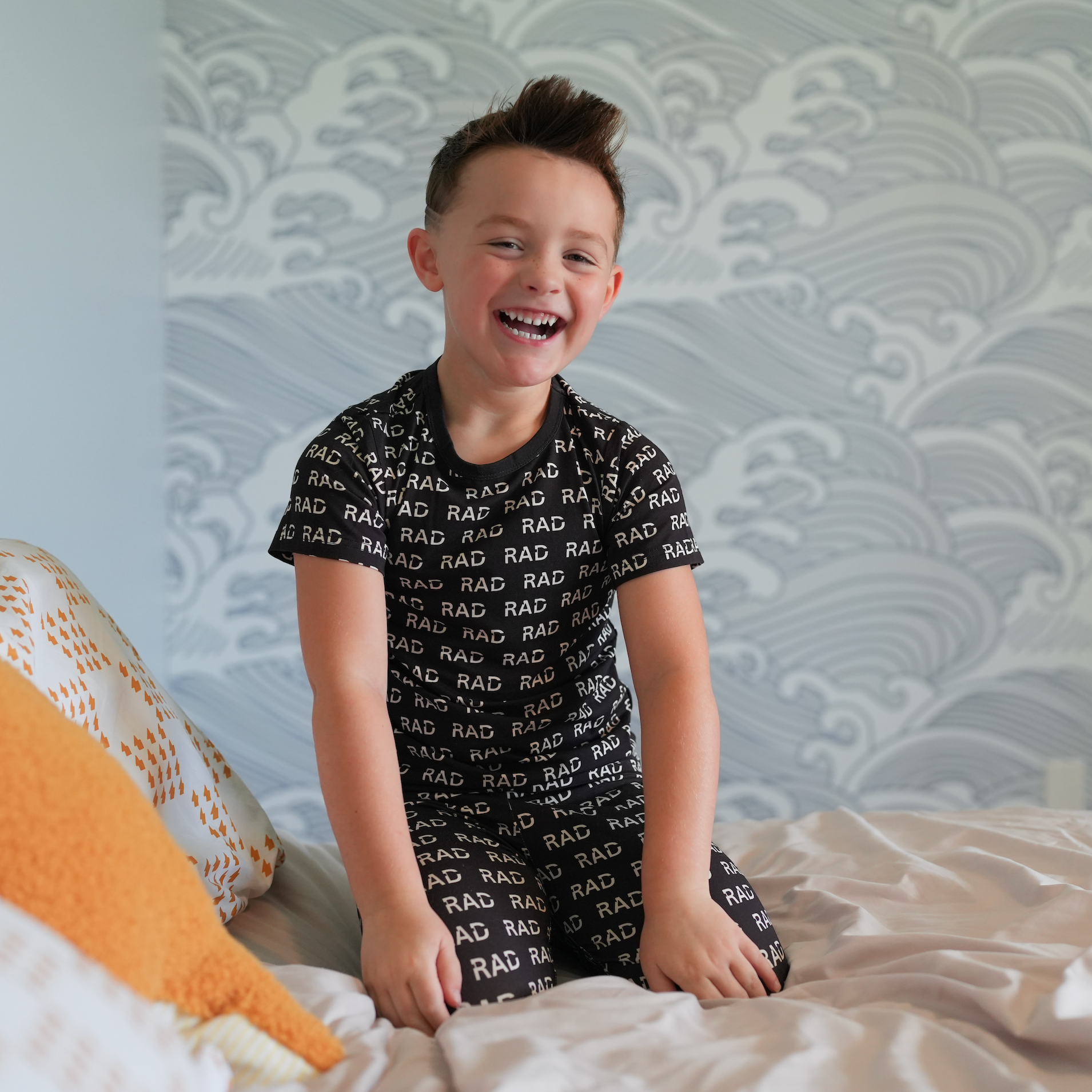 Raddest 2 Piece Pajamas Bamboo Jammies For Boys Little Rad Things