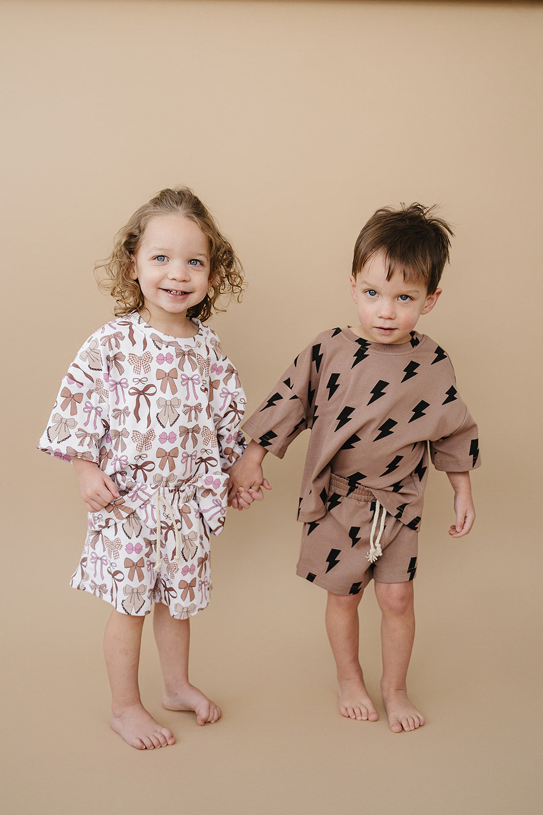 Shorts Set | Mocha Bolts