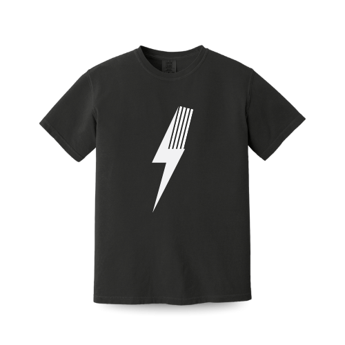 ADULT SPARK TEE - BLACK - LITTLE RAD THINGS
