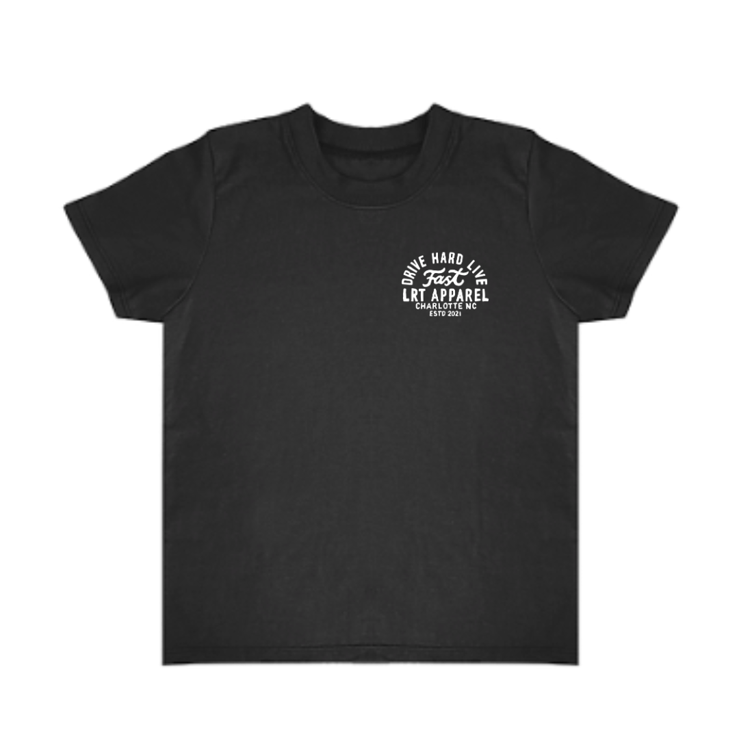 APEX LIVE FAST TEE - BLACK - LITTLE RAD THINGS