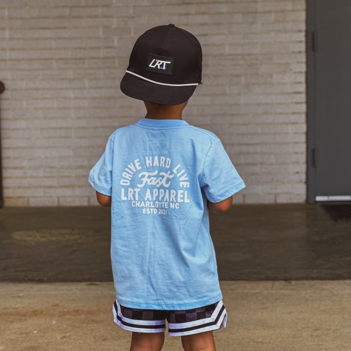 APEX LIVE FAST TEE - CLOUD BLUE - LITTLE RAD THINGS