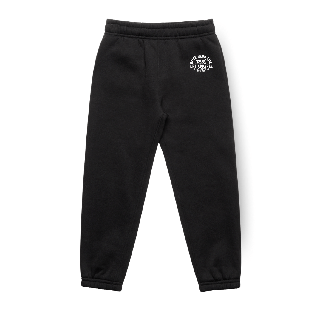 APEX TRACK PANT - BLACK - LITTLE RAD THINGS