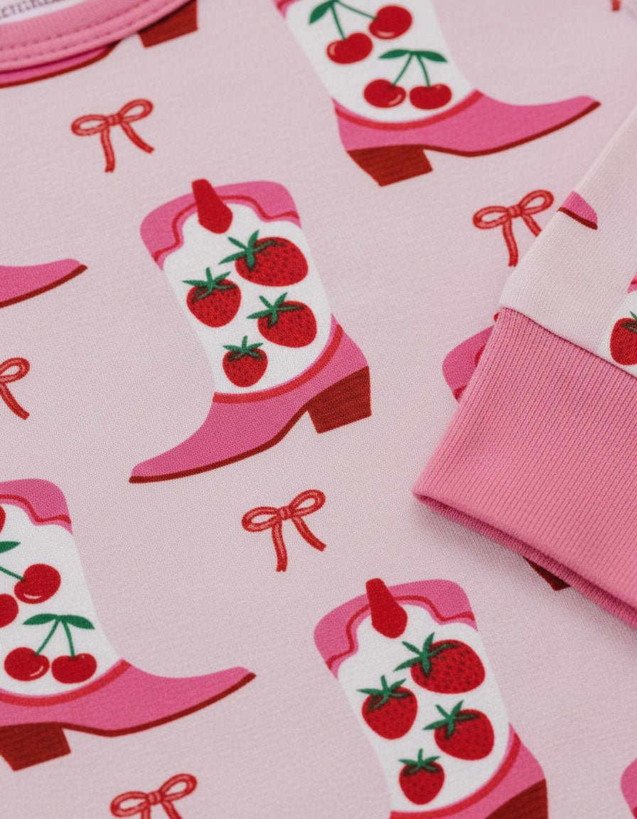 Bamboo Two Piece Set | Bootsberry Cowgirl - LITTLE RAD THINGS