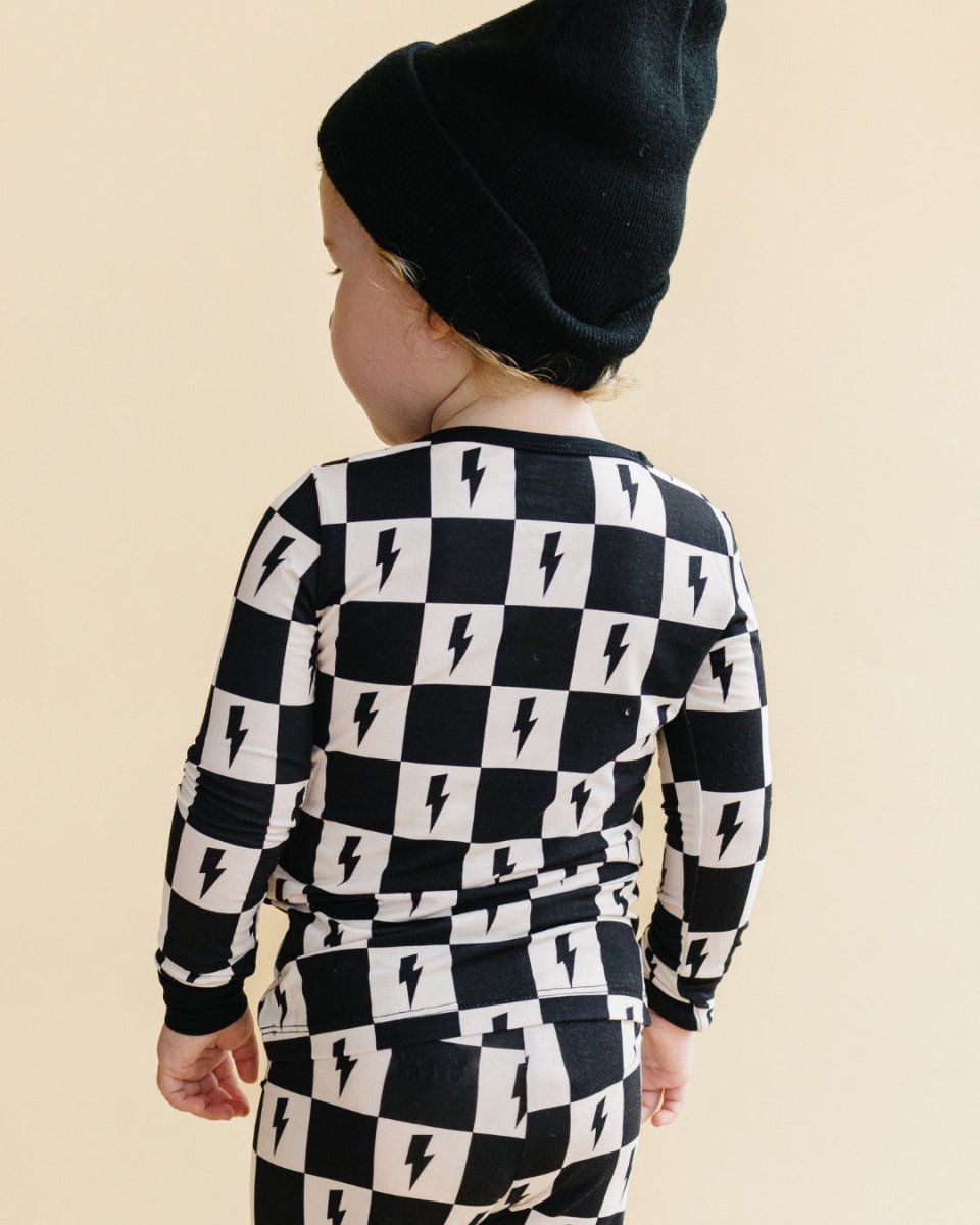 Bamboo Two Piece Set | Checks & Bolts - LITTLE RAD THINGS
