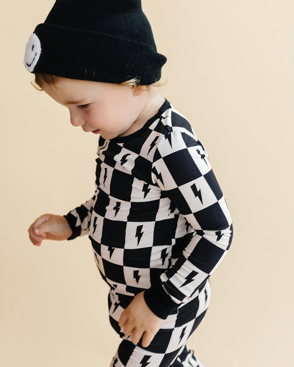 Bamboo Two Piece Set | Checks & Bolts - LITTLE RAD THINGS