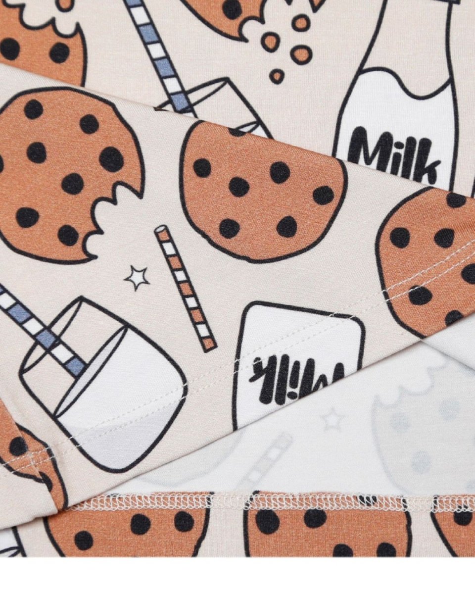 Bamboo Two Piece Set | Milk & Cookies - LITTLE RAD THINGS