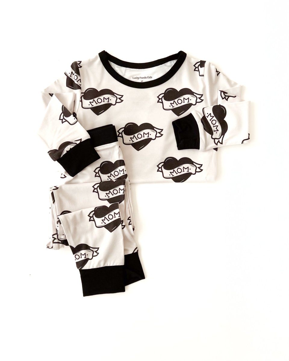 Bamboo Two Piece Set | Mom Tattoo - LITTLE RAD THINGS