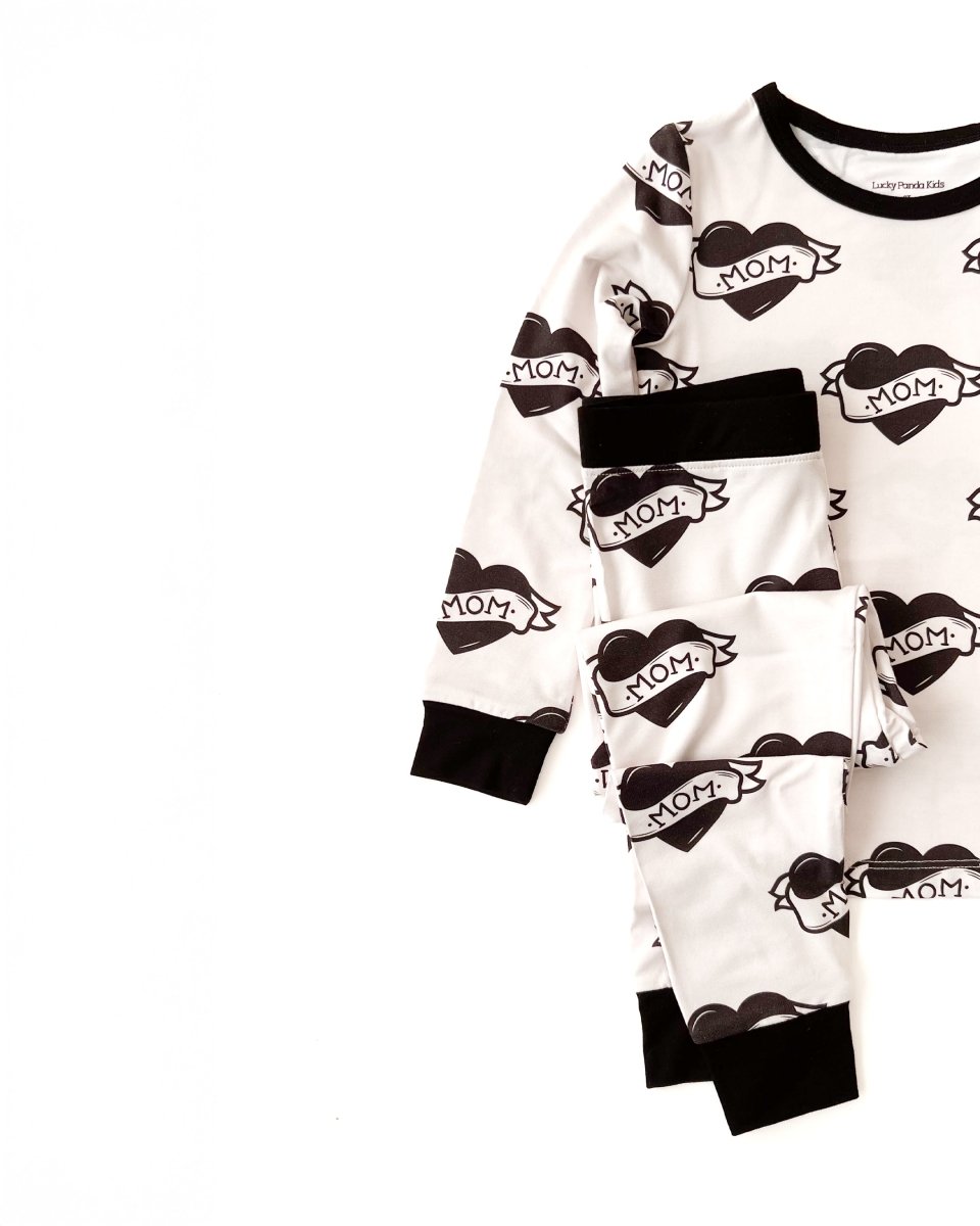 Bamboo Two Piece Set | Mom Tattoo - LITTLE RAD THINGS