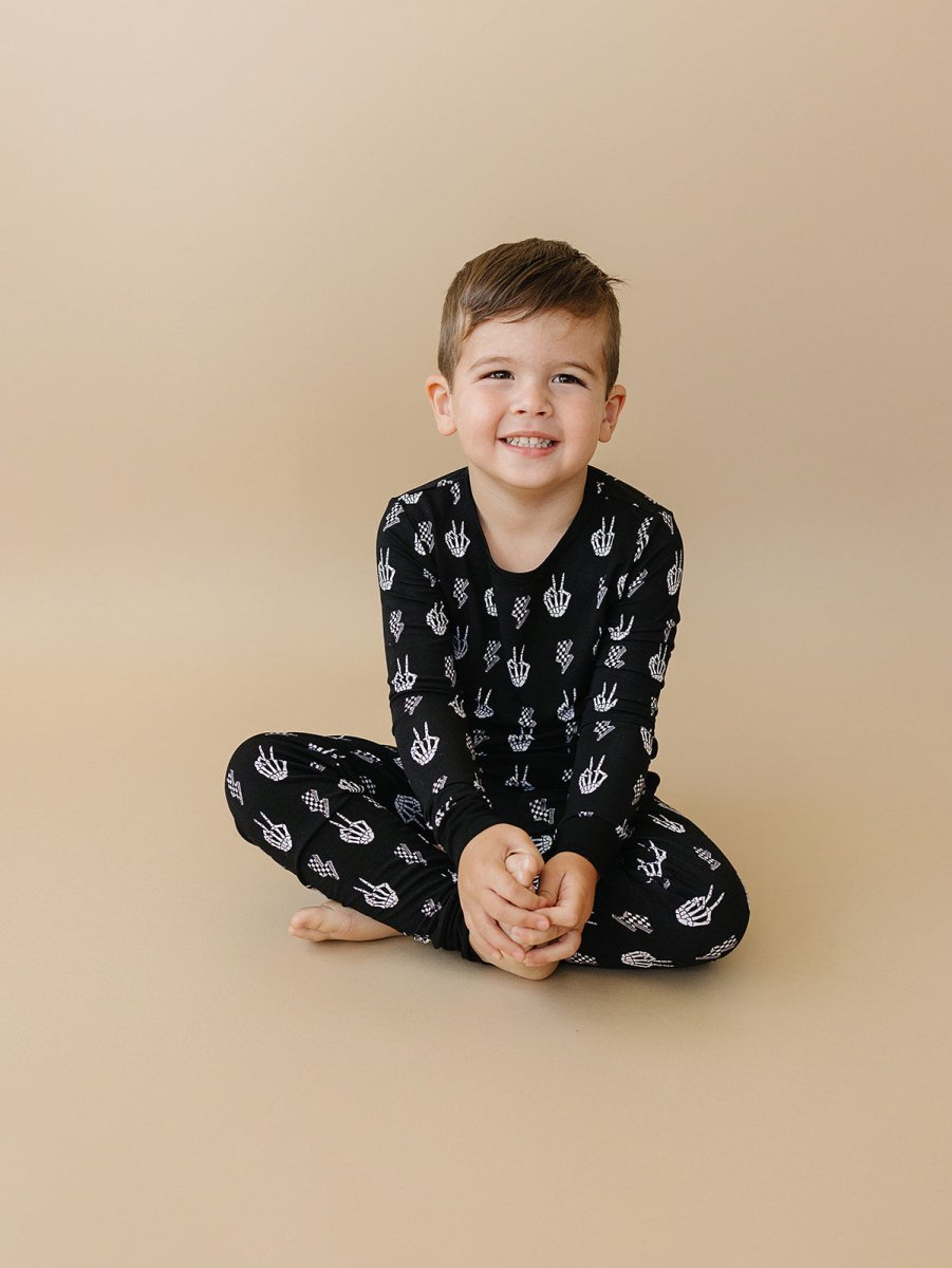 Bamboo Two Piece Set | Skelly Vibes - LITTLE RAD THINGS