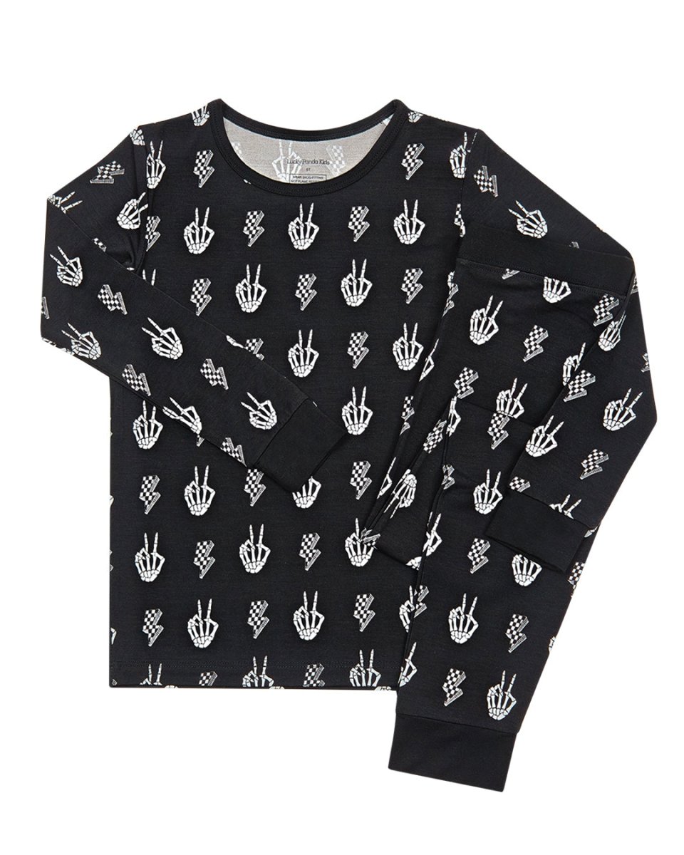 Bamboo Two Piece Set | Skelly Vibes - LITTLE RAD THINGS