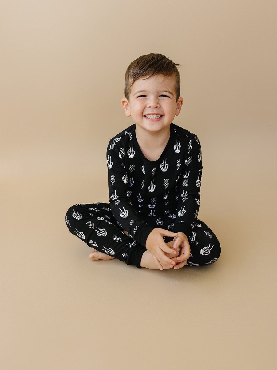 Bamboo Two Piece Set | Skelly Vibes - LITTLE RAD THINGS