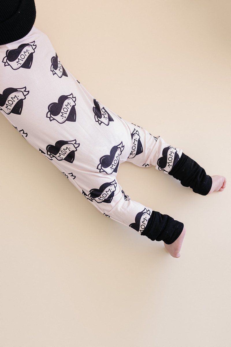 Bamboo Zip Romper | Mom Tattoo - LITTLE RAD THINGS