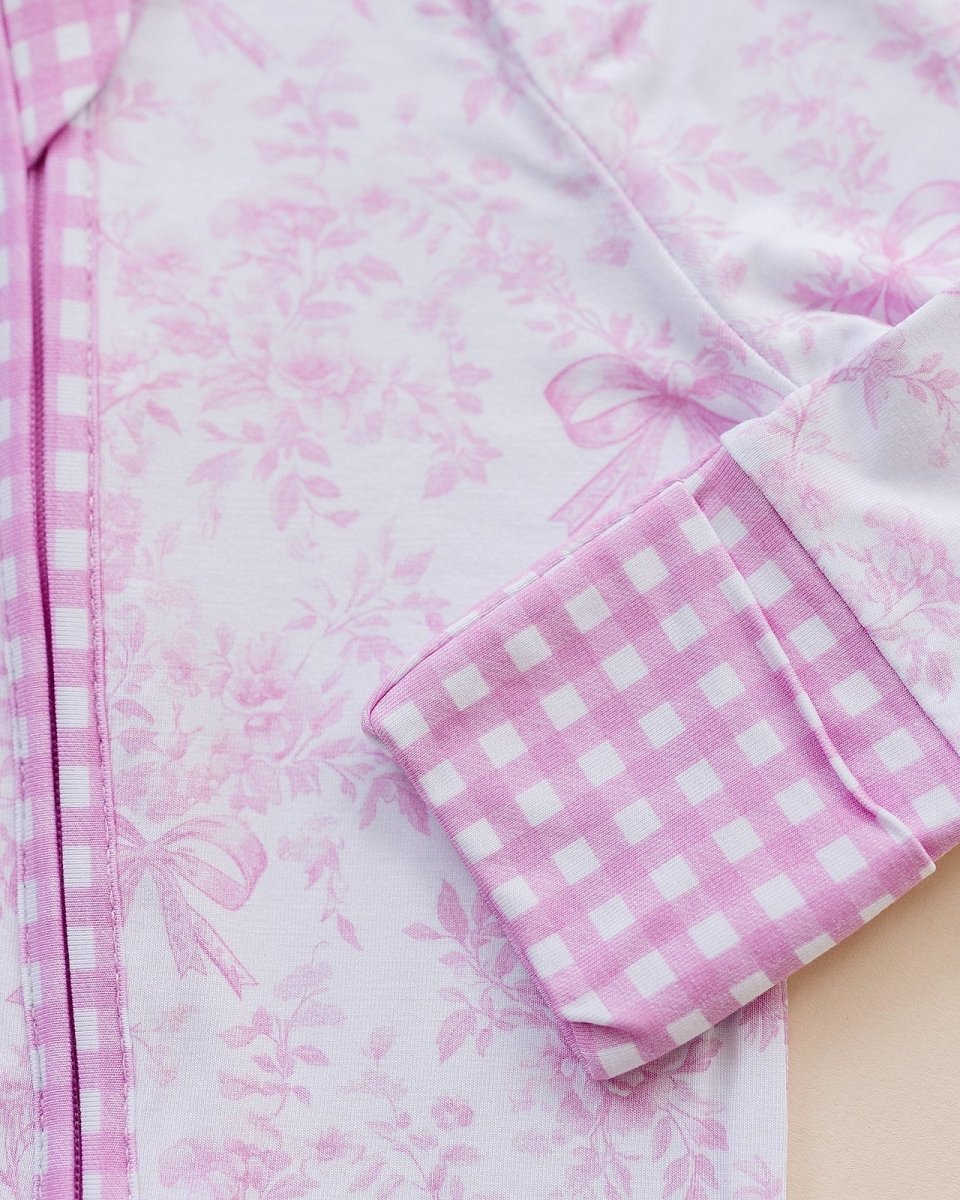 Bamboo Zip Romper | Petal Whimsy - LITTLE RAD THINGS