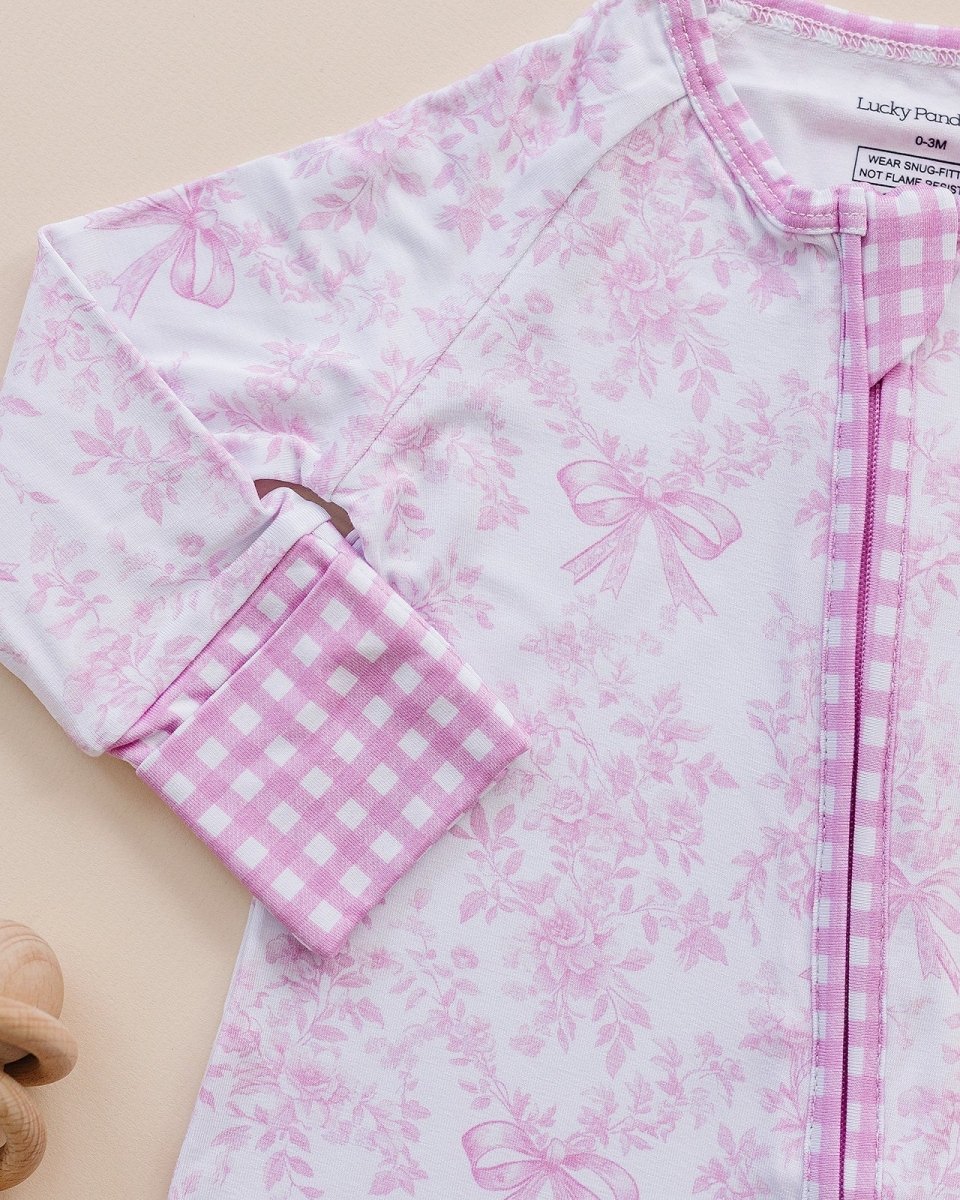 Bamboo Zip Romper | Petal Whimsy - LITTLE RAD THINGS