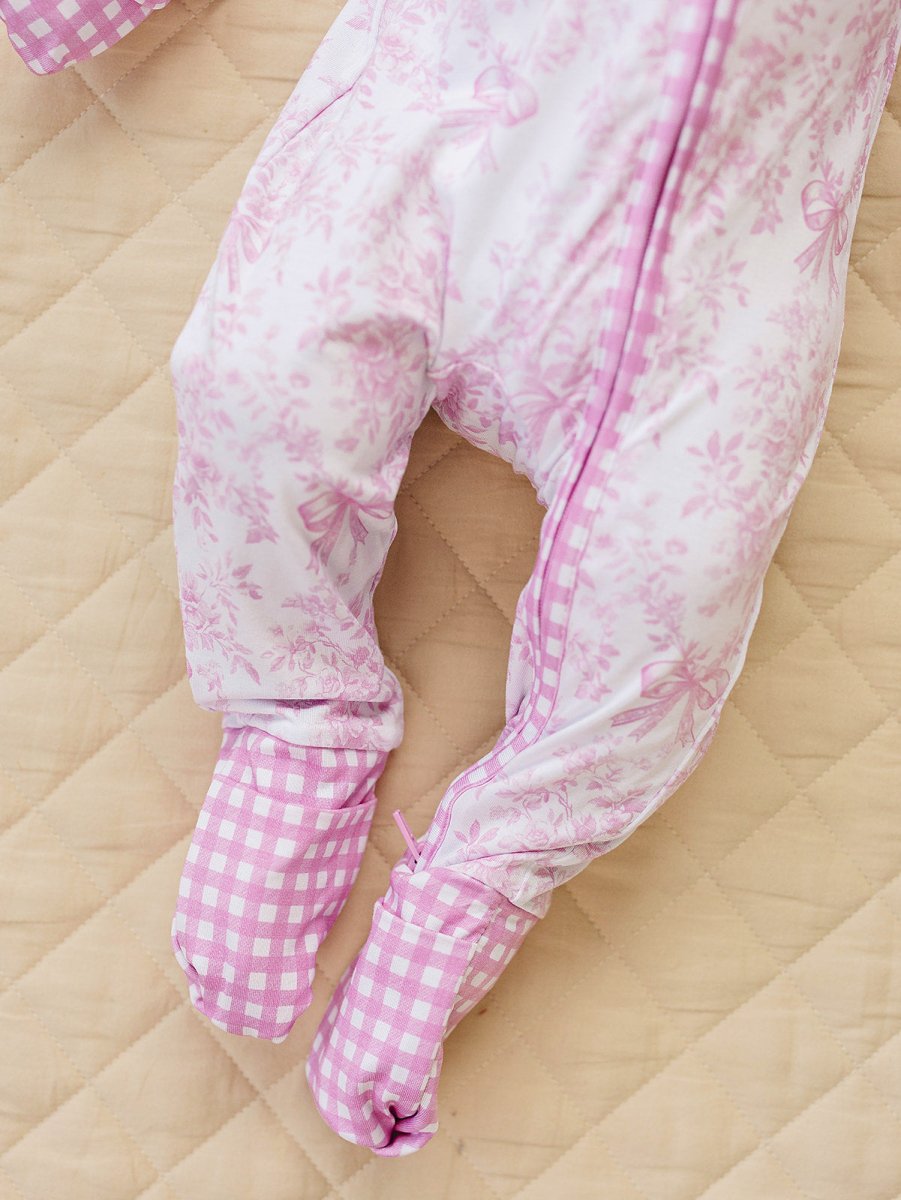 Bamboo Zip Romper | Petal Whimsy - LITTLE RAD THINGS