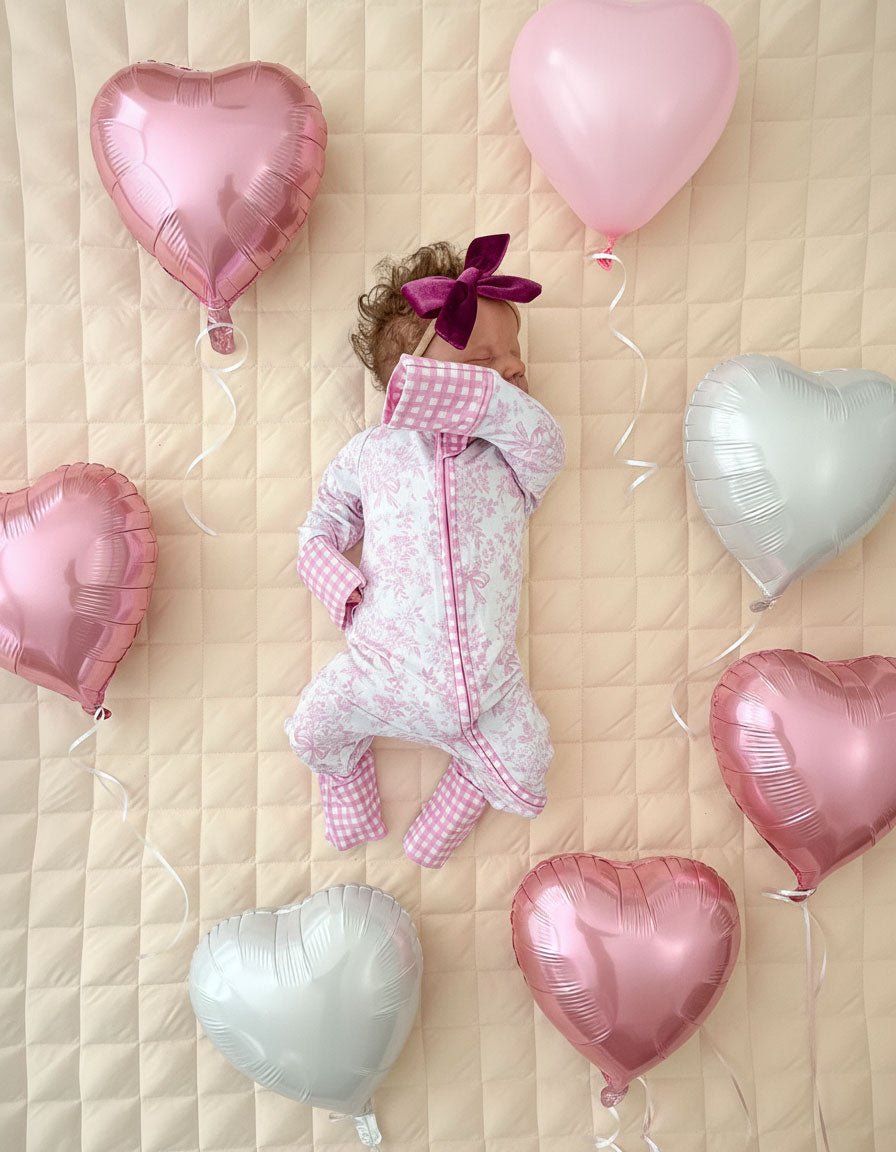 Bamboo Zip Romper | Petal Whimsy - LITTLE RAD THINGS