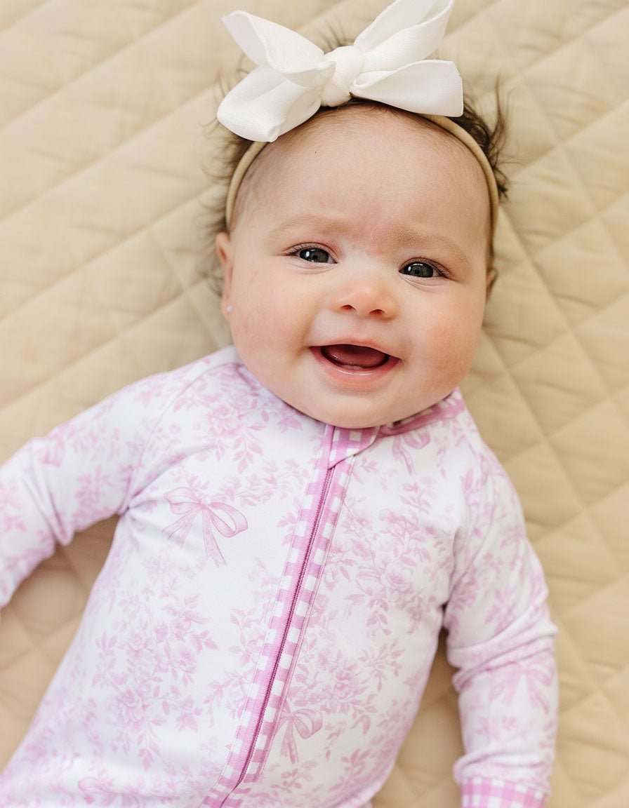 Bamboo Zip Romper | Petal Whimsy - LITTLE RAD THINGS