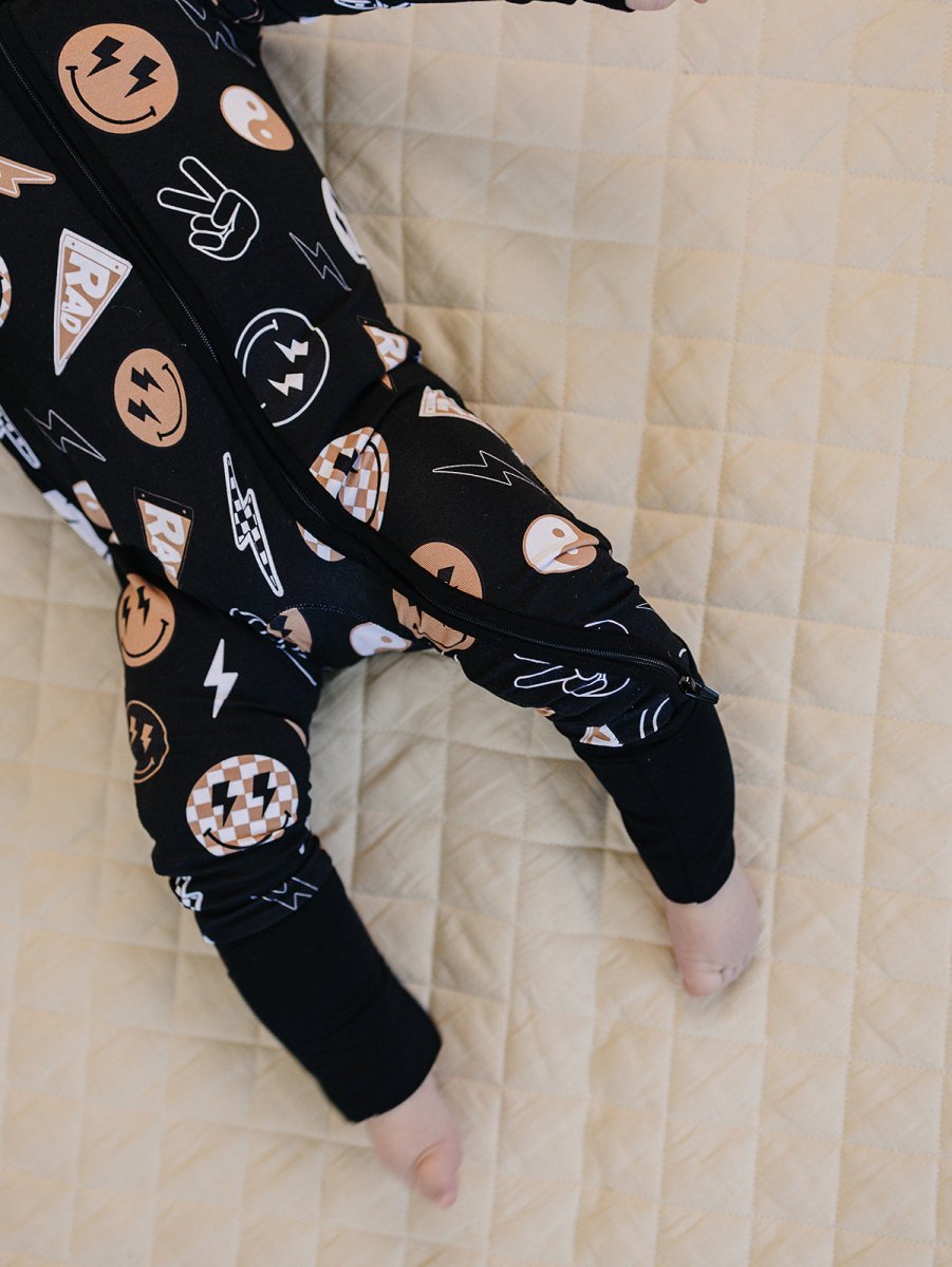 Bamboo Zip Romper | Rad Vibes - LITTLE RAD THINGS