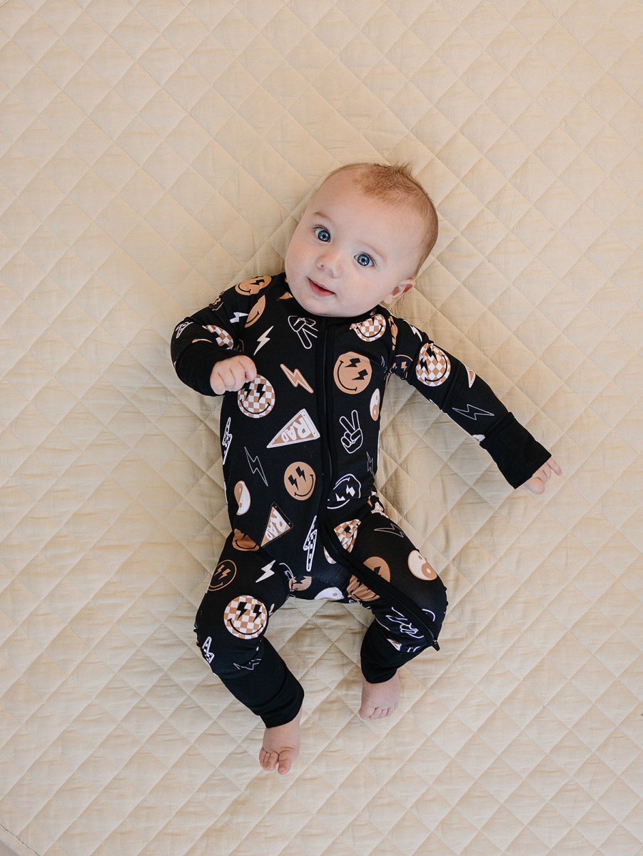 Bamboo Zip Romper | Rad Vibes - LITTLE RAD THINGS