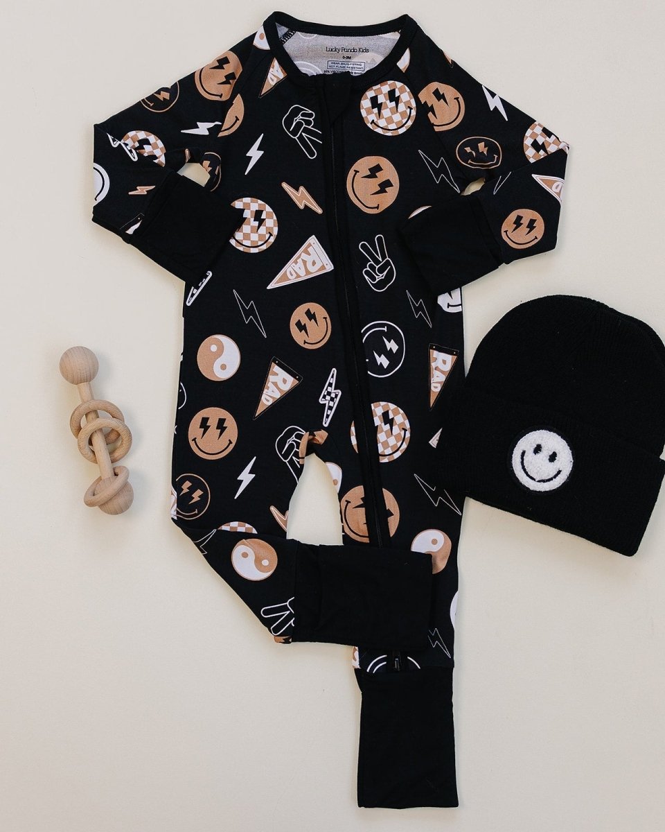 Bamboo Zip Romper | Rad Vibes - LITTLE RAD THINGS
