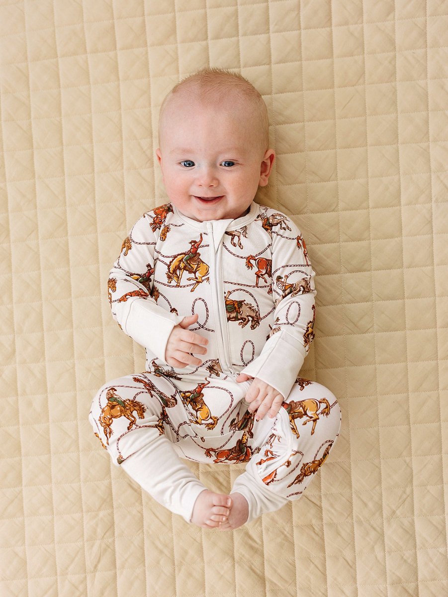 Bamboo Zip Romper | Rodeo Club - LITTLE RAD THINGS