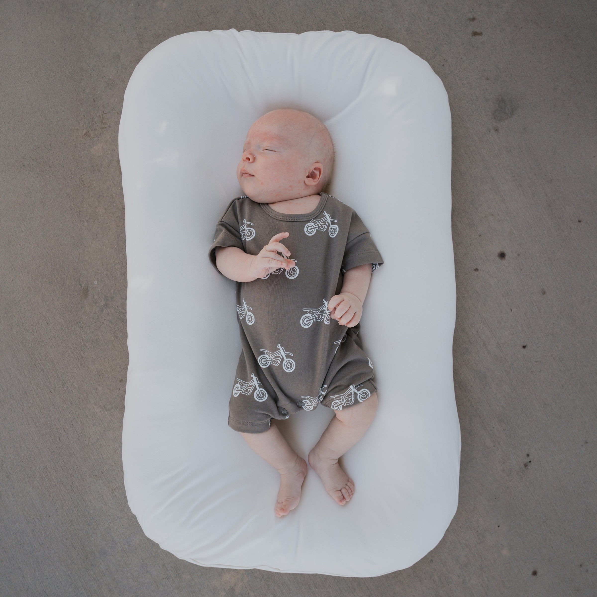 French Terry Romper | Dirt Bike