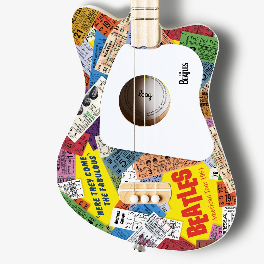 beatles + loog mini guitar (collective) - LITTLE RAD THINGS