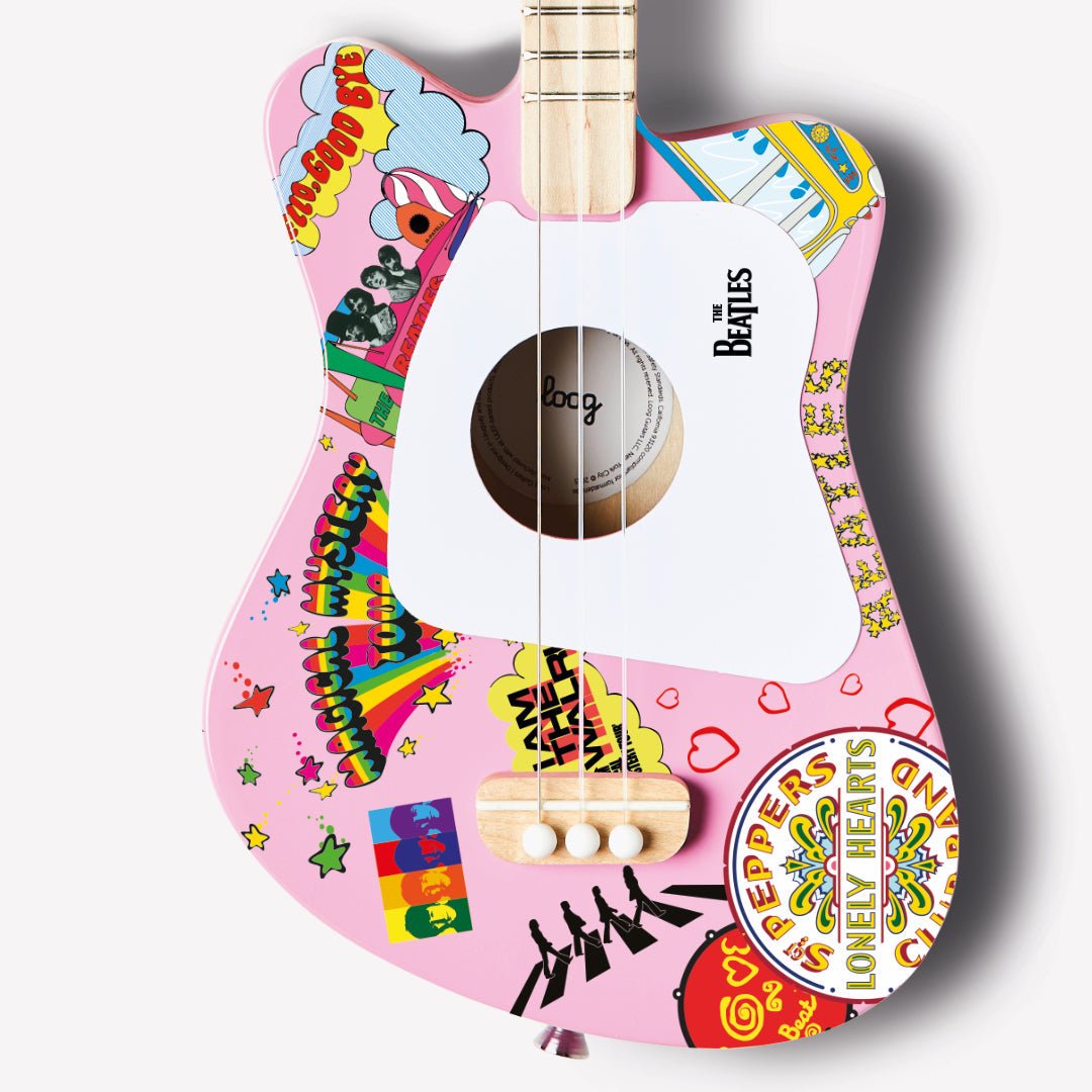 beatles + loog mini guitar (collective) - LITTLE RAD THINGS