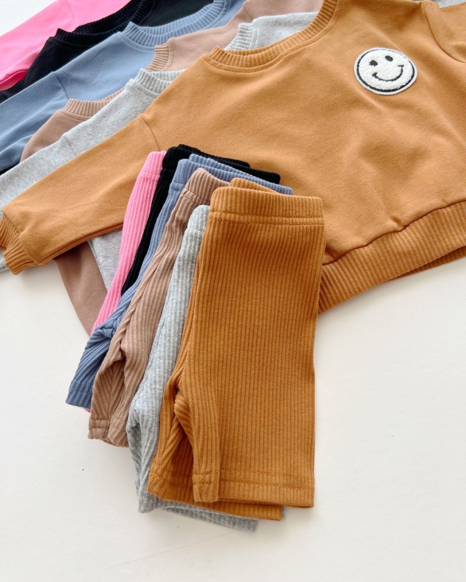 Biker Shorts Set | Rust - LITTLE RAD THINGS