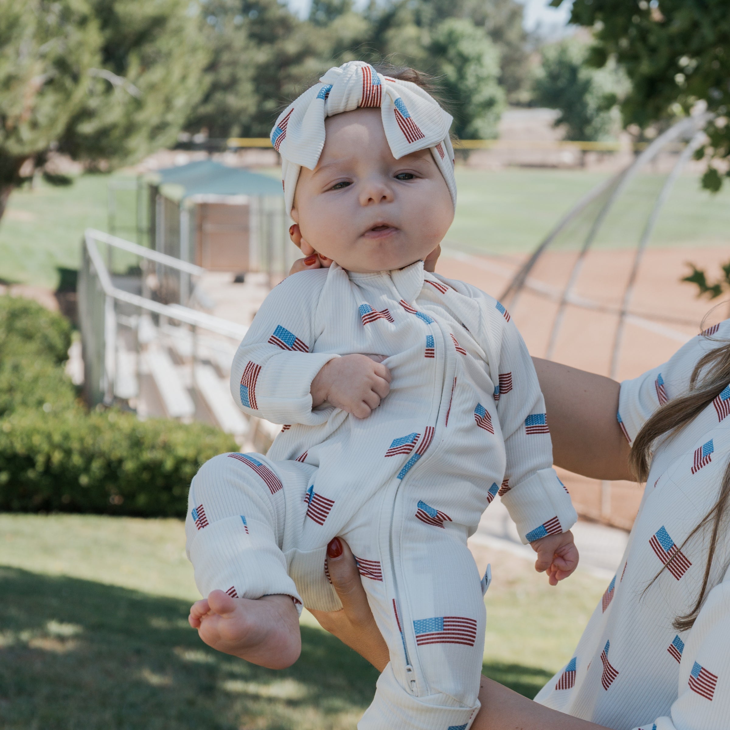 Bamboo Head Wrap | Americana Ribbed