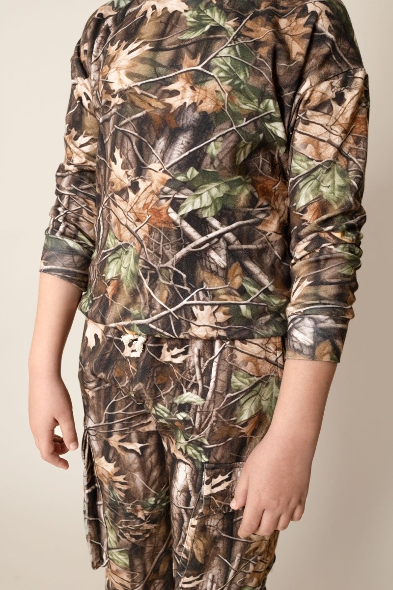 Cargo Jogger Set | Brown Camo - LITTLE RAD THINGS