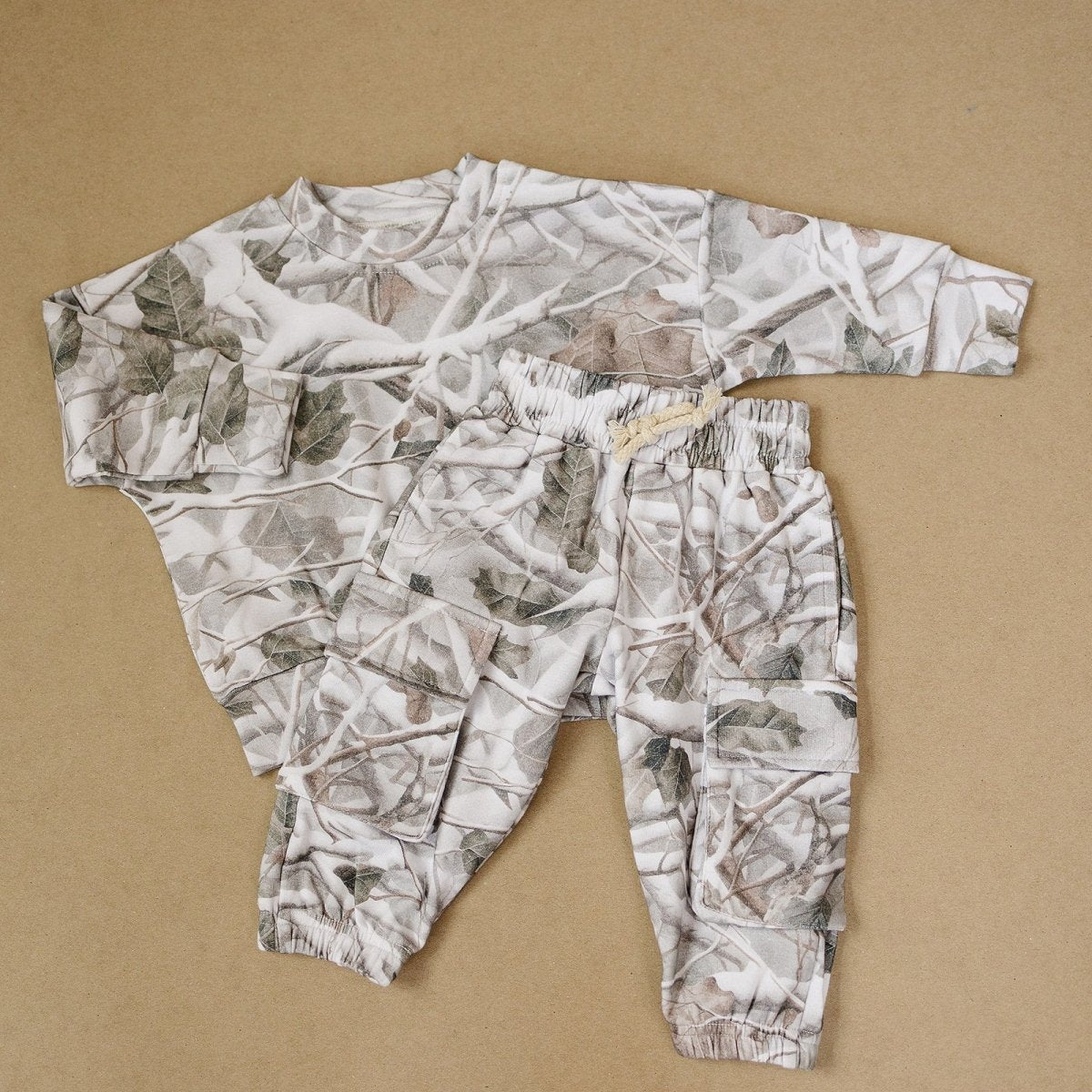 Cargo Jogger Set | Camo - LITTLE RAD THINGS