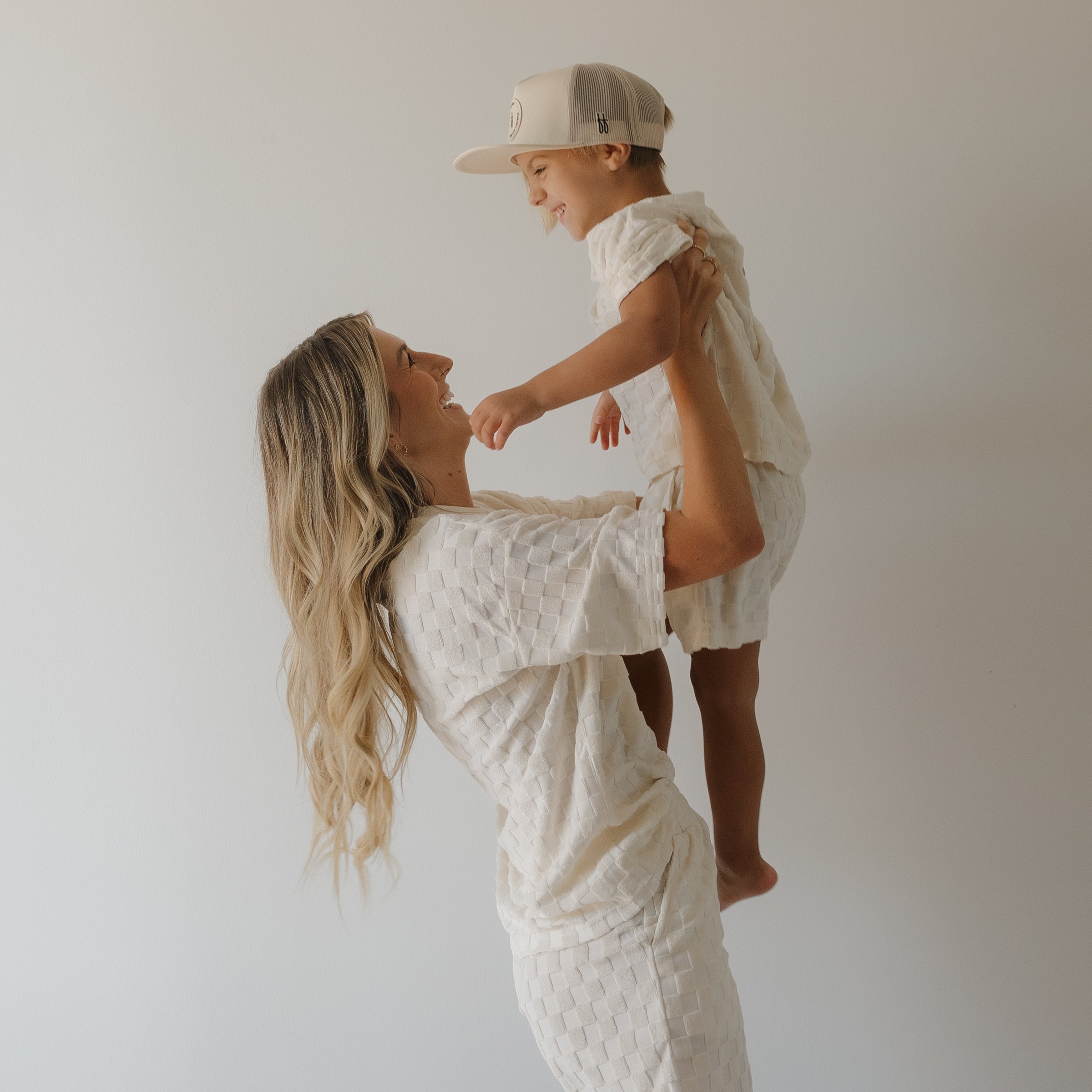 Child Terry Short Set | Coconut Milk