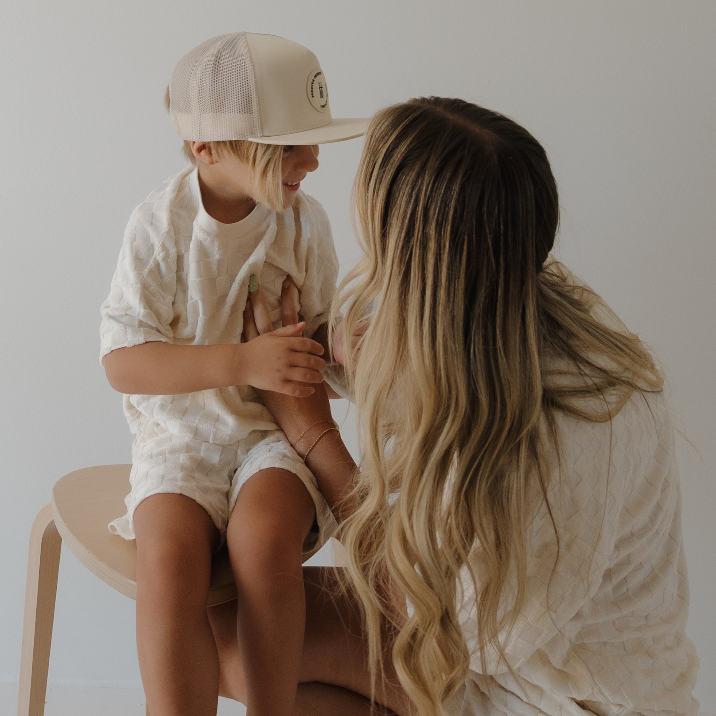 Child Terry Short Set | Coconut Milk